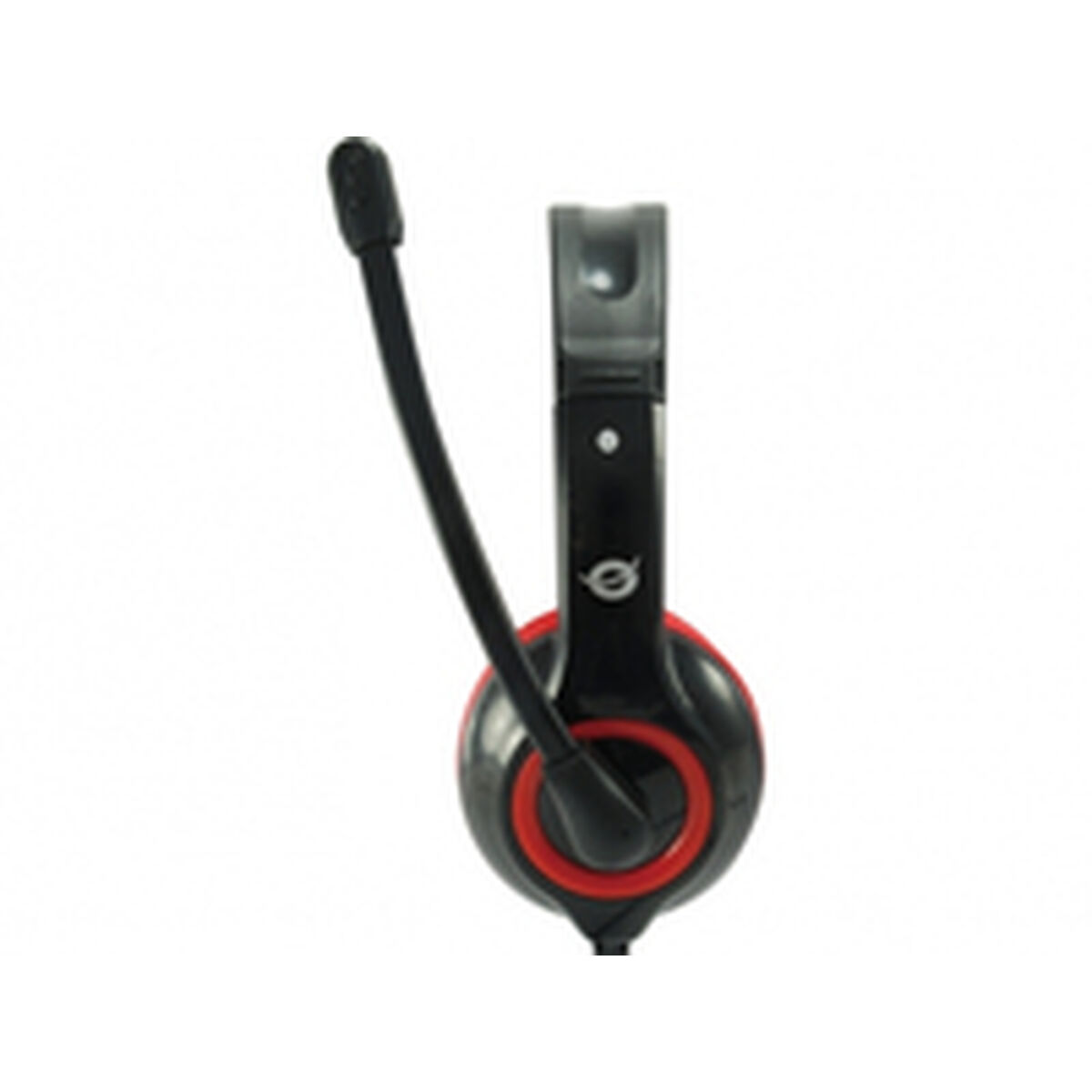 Headphones with Microphone Conceptronic CCHATSTARU2R Black Red 2 m