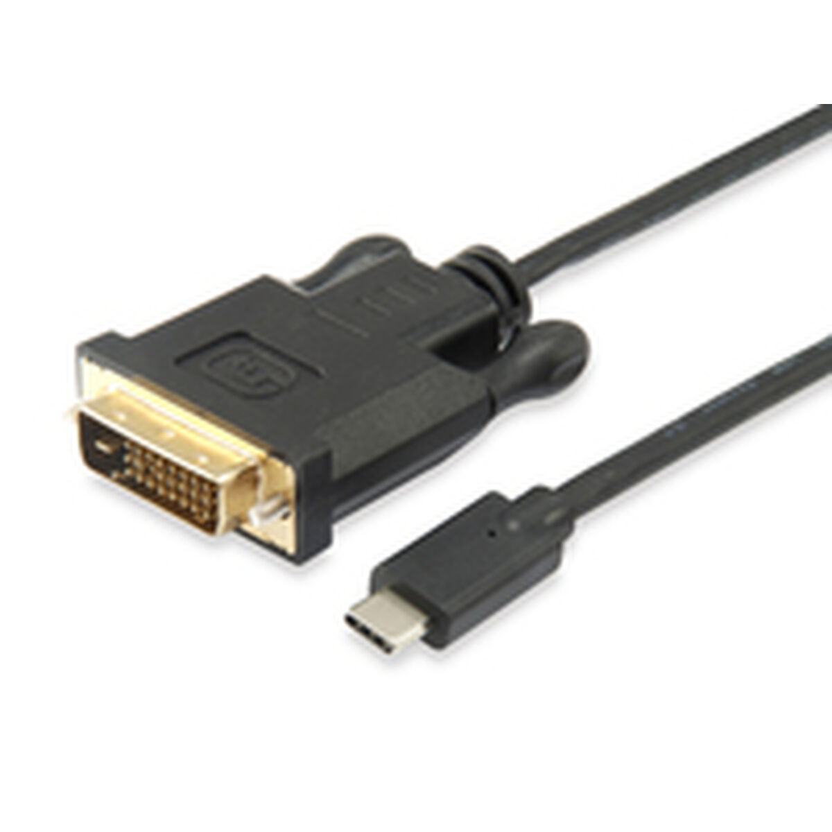 USB-C to DVI Adapter Equip 133468 Black 1,8 m
