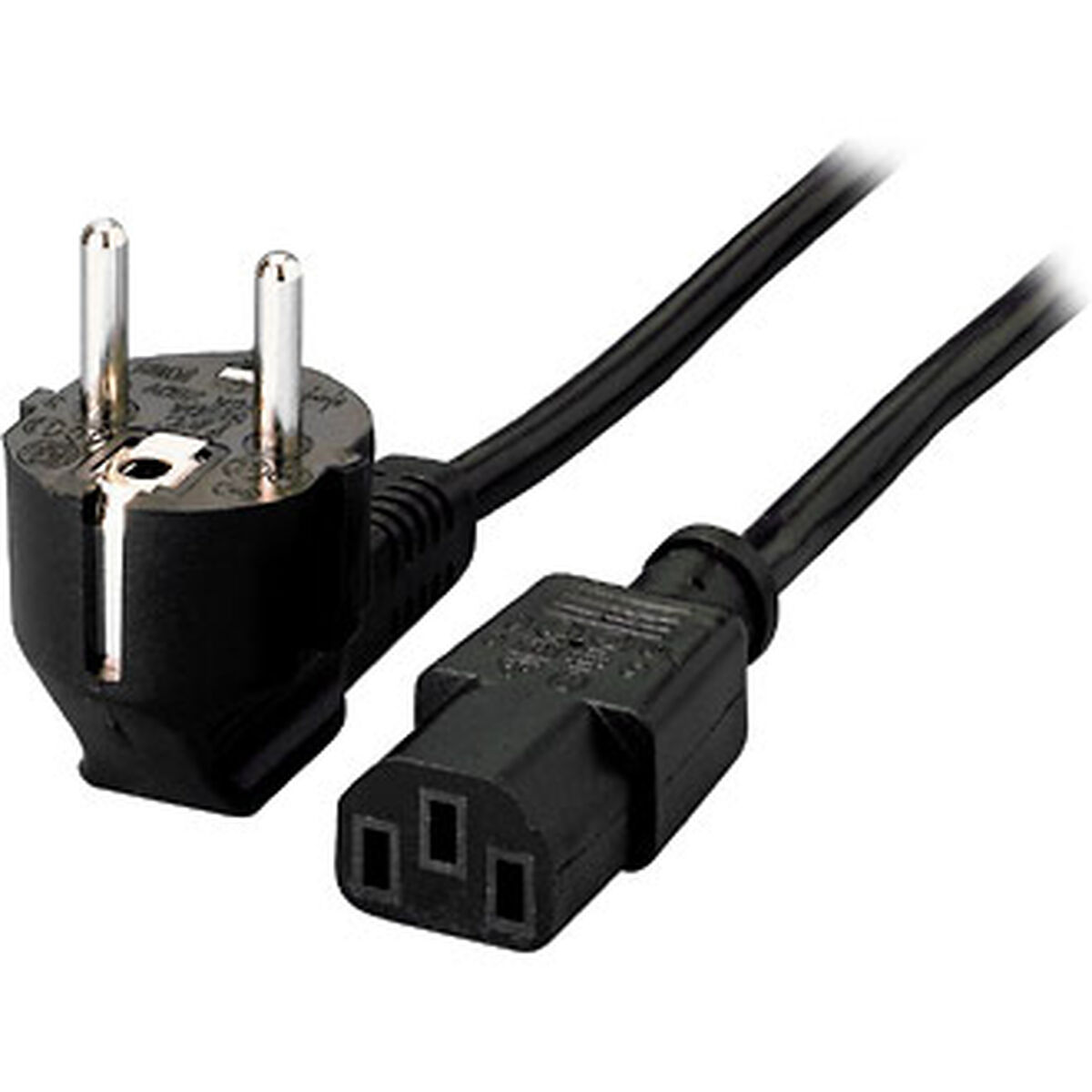 Power Cord Equip 112120 Black 1,8 m