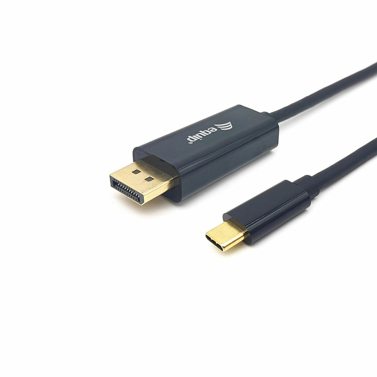 USB A to USB-C Cable Equip 4K/60Hz Grey 1 m