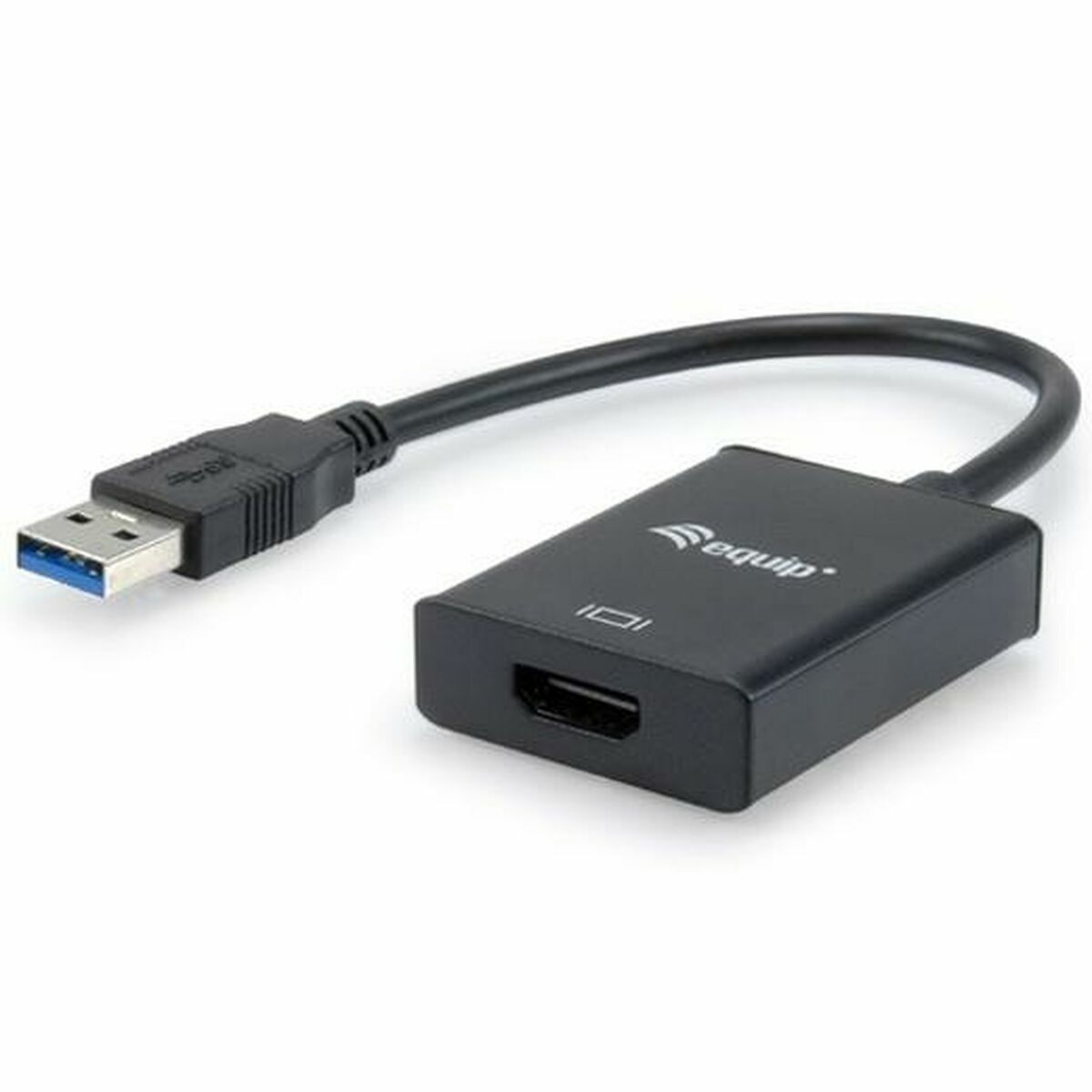 USB 3.0 to HDMI Adapter Equip 133385 Black