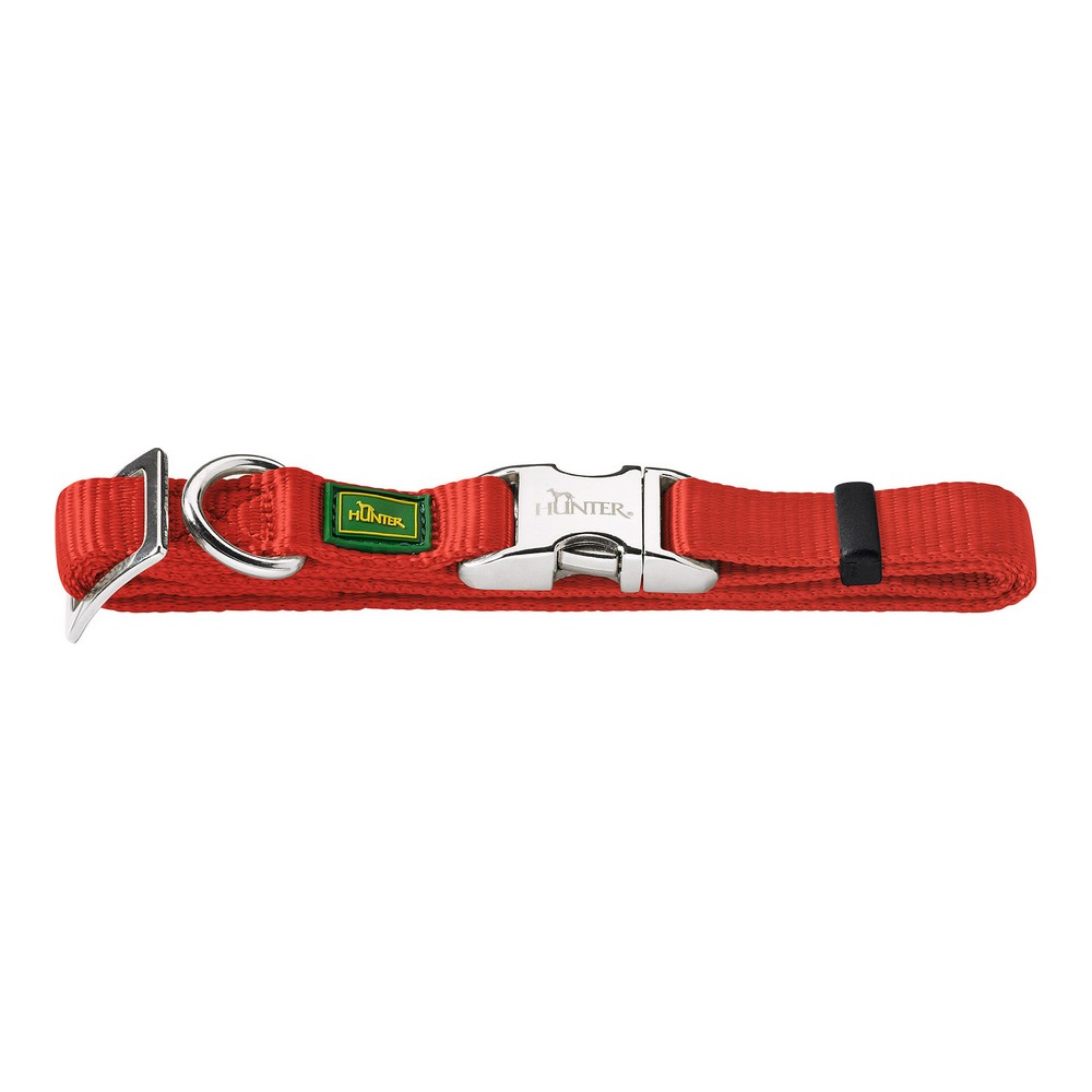 Dog collar Hunter Alu-Strong Red Size M (40-55 cm) Dog collar Hunter Alu-Strong Red Size M (40-55 cm)