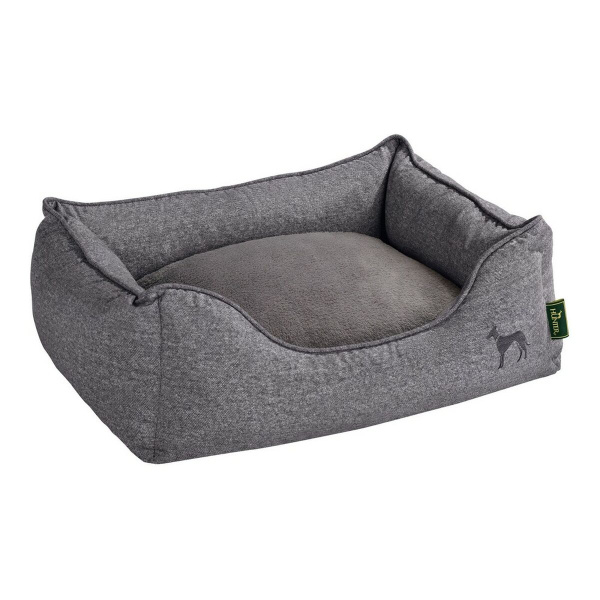 Dog Sofa Hunter BOSTON Grey 80×60 cm