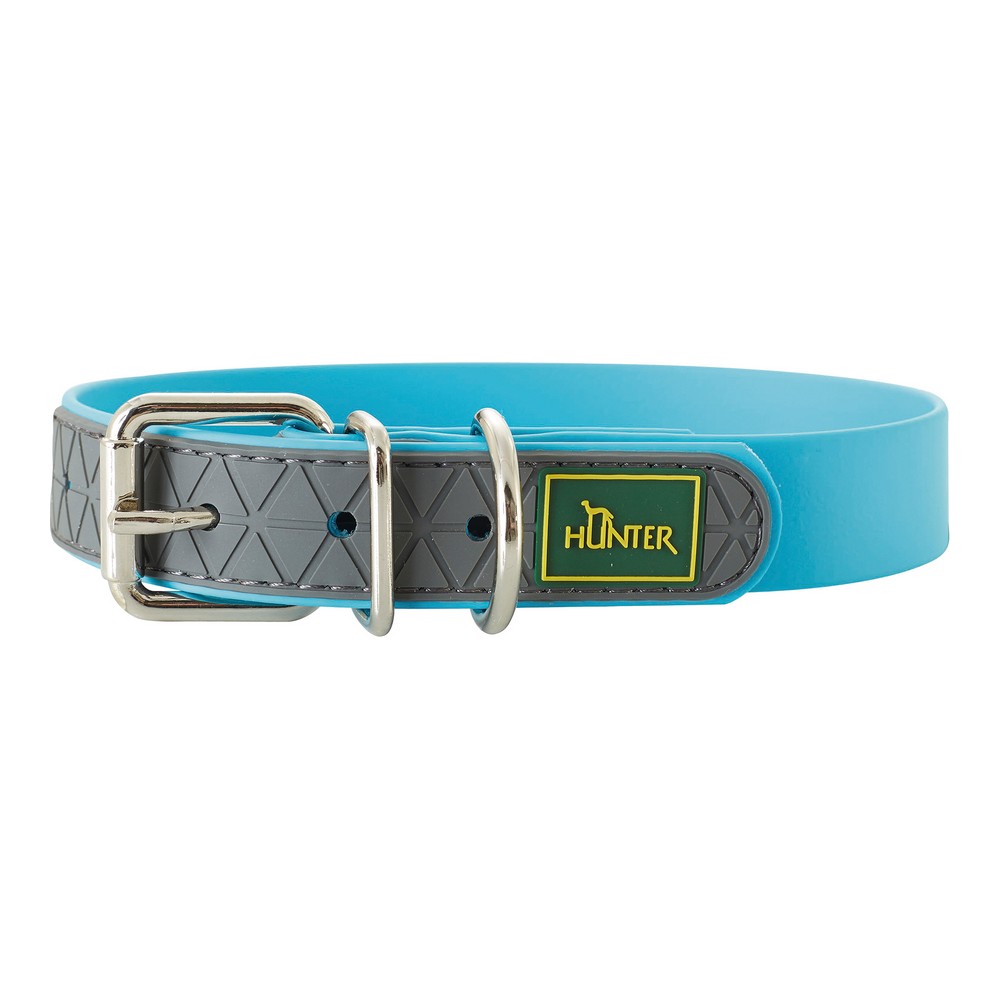 Dog collar Hunter Convenience Turquoise Dog collar Hunter Convenience Turquoise