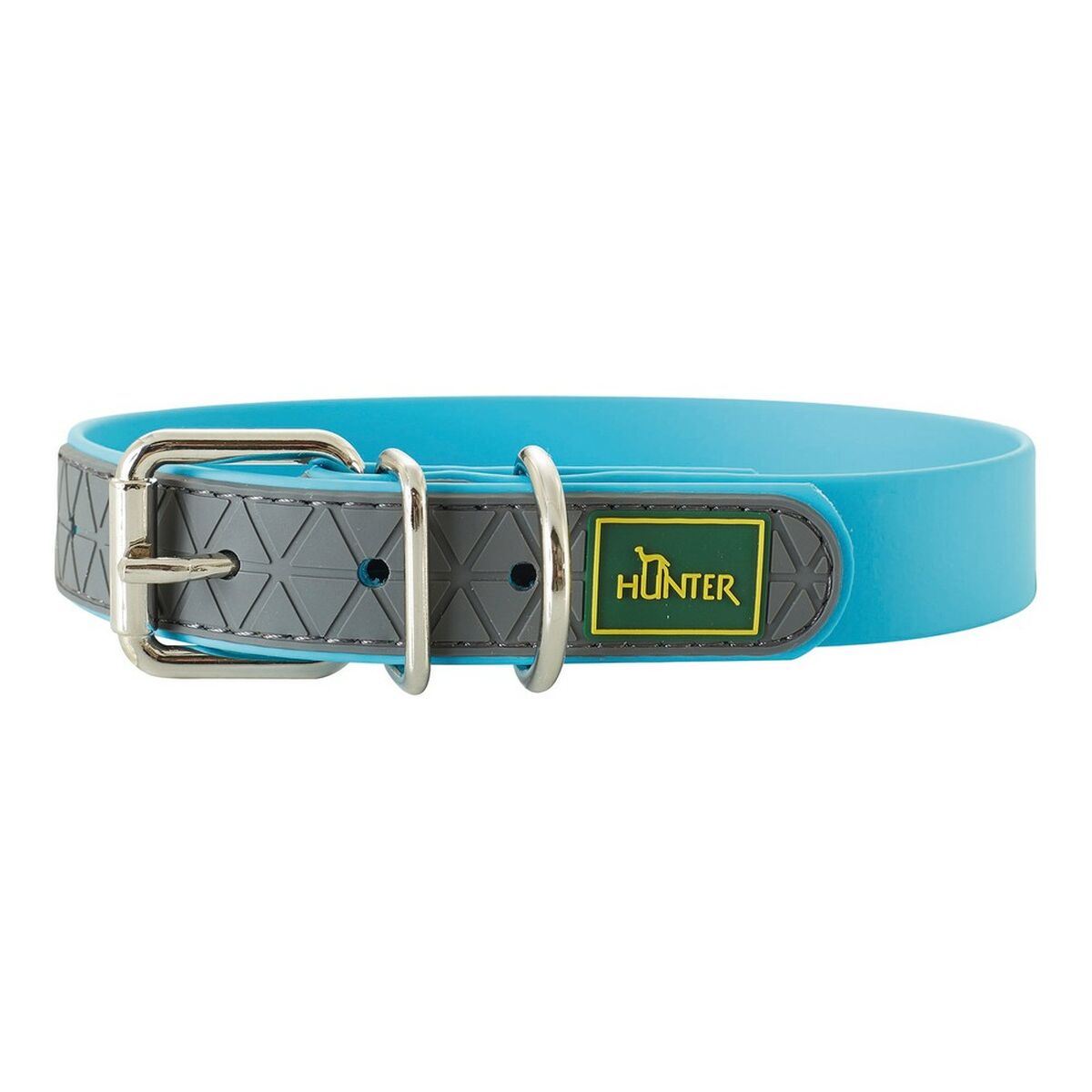 Dog collar Hunter Convenience Turquoise (42-50 cm) Dog collar Hunter Convenience Turquoise (42-50 cm)