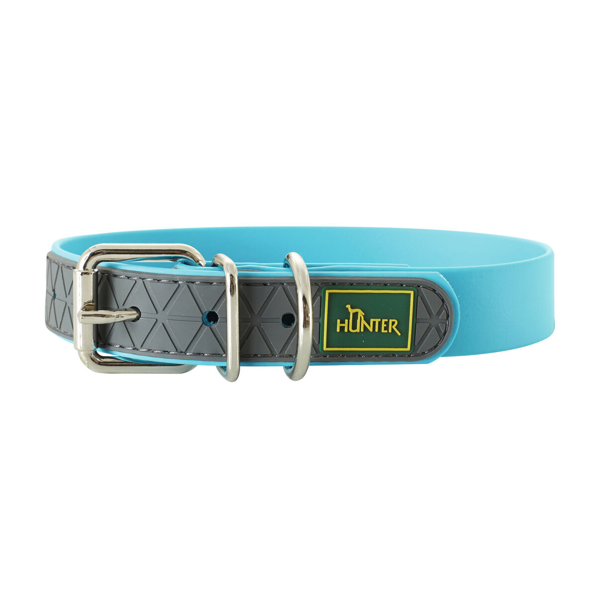 Dog collar Hunter Convenience 53-61 cm L/XL Turquoise Dog collar Hunter Convenience 53-61 cm L/XL Turquoise