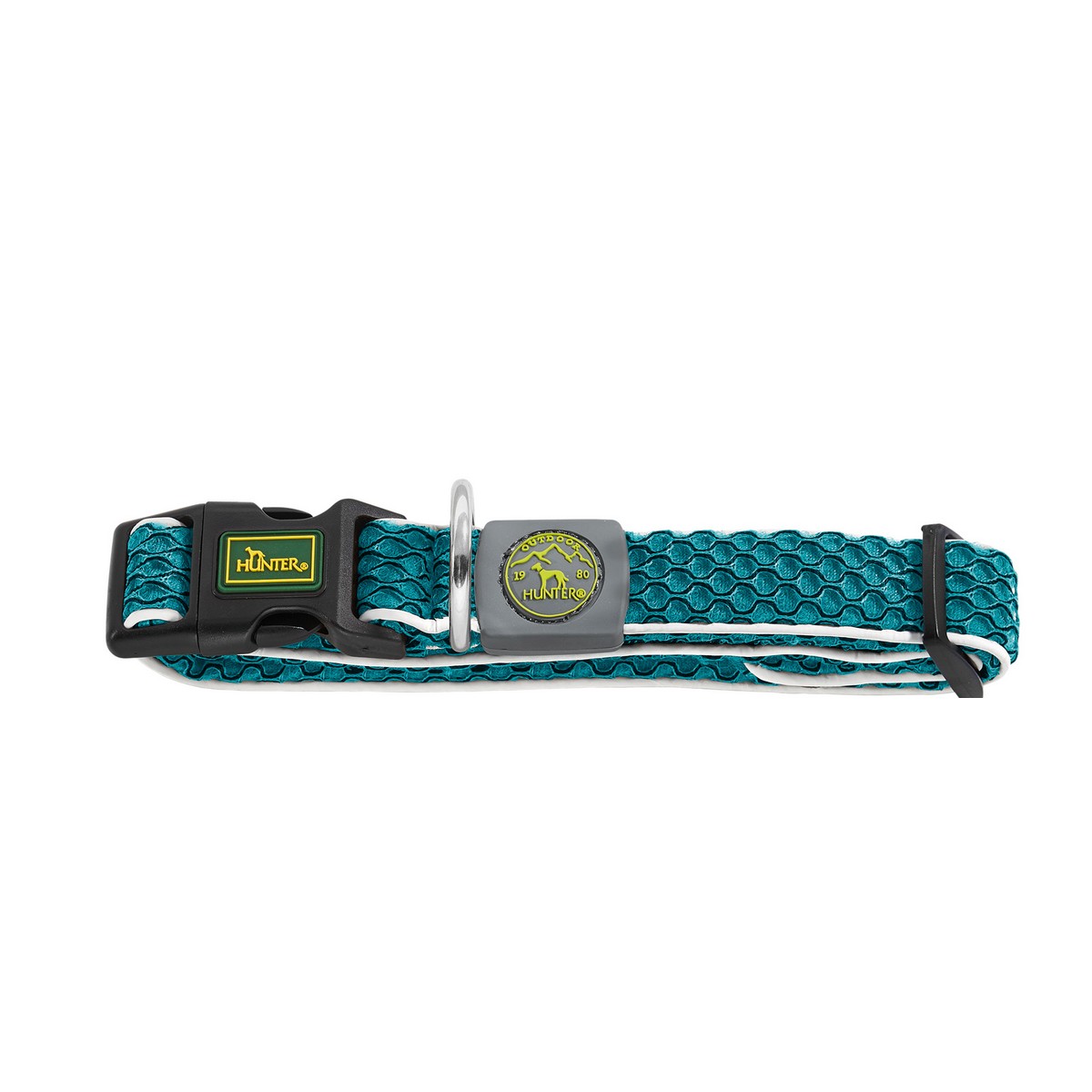 Dog collar Hunter Vario Basic Threads Turquoise 20 Dog collar Hunter Vario Basic Threads Turquoise 20