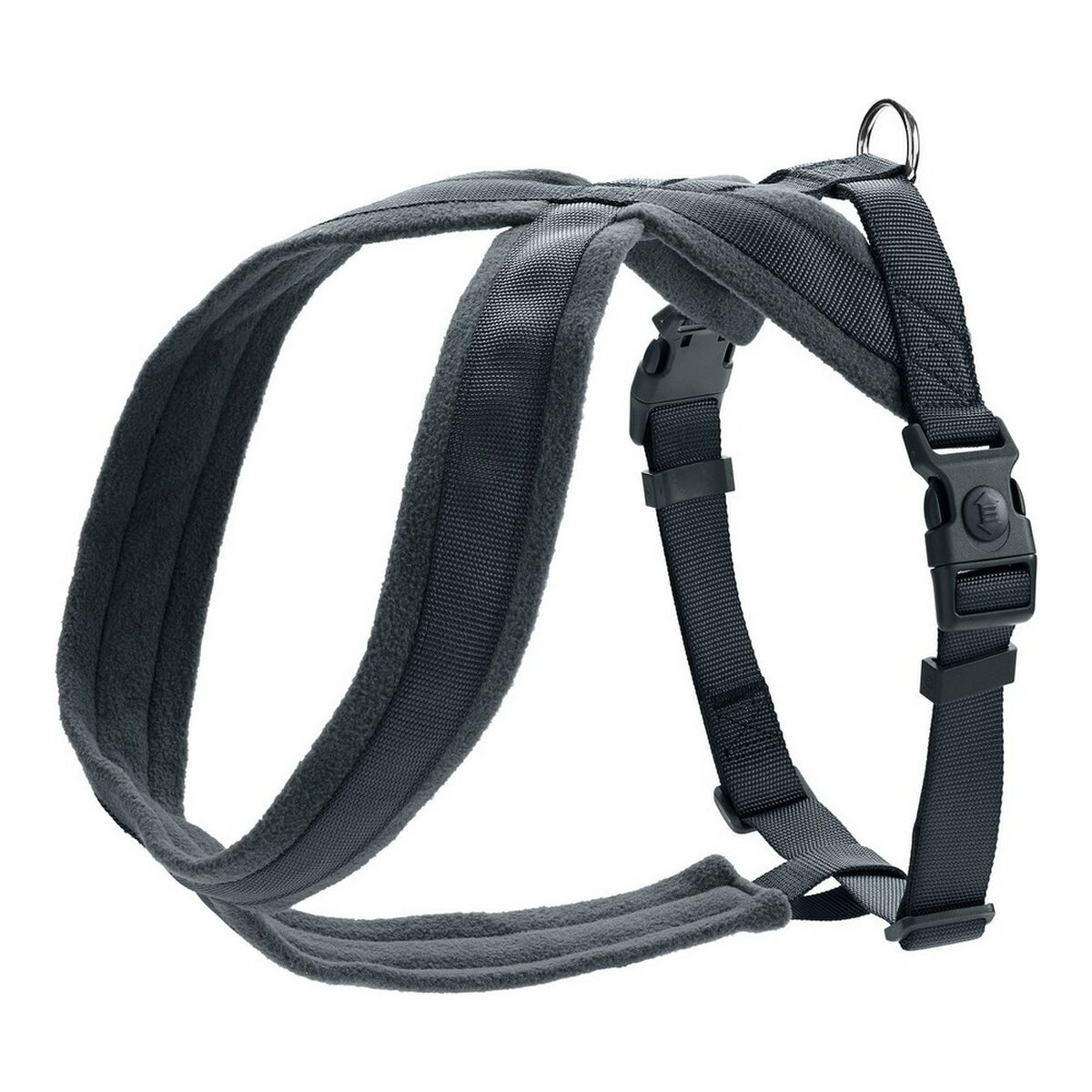 Dog Harness Hunter London Comfort 68-91 cm Size L Anthracite Dog Harness Hunter London Comfort 68-91 cm Size L Anthracite