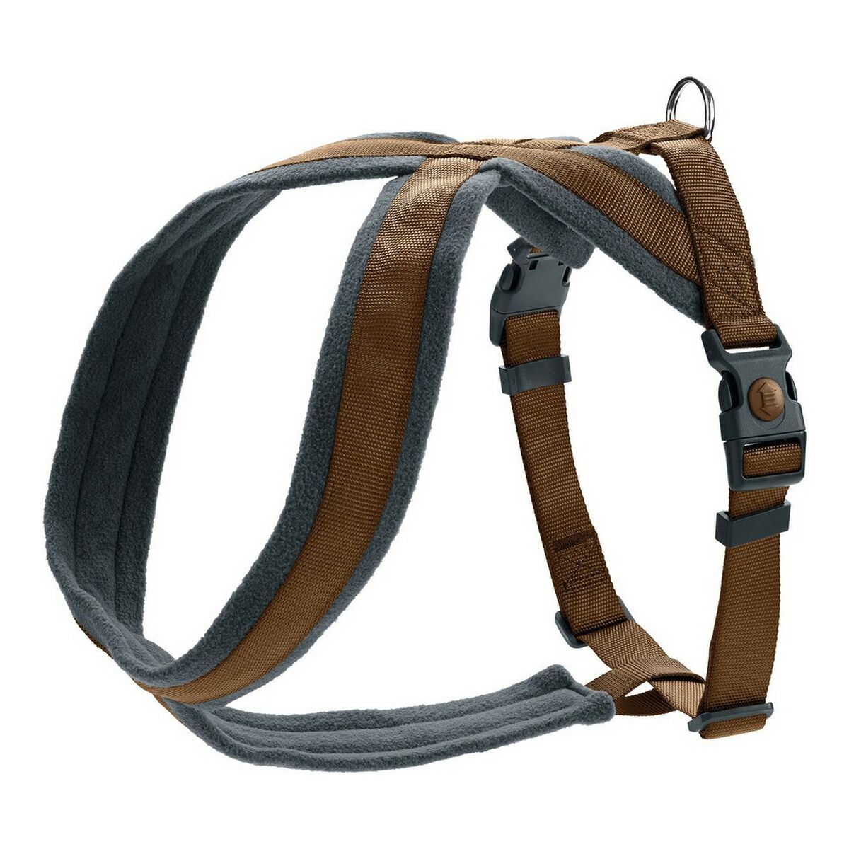 Dog Harness Hunter London Comfort 57-70 cm Brown Size M Dog Harness Hunter London Comfort 57-70 cm Brown Size M