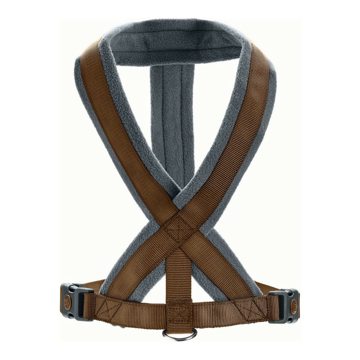 Dog Harness Hunter London Comfort 63-82 cm Brown Size M/L Dog Harness Hunter London Comfort 63-82 cm Brown Size M/L