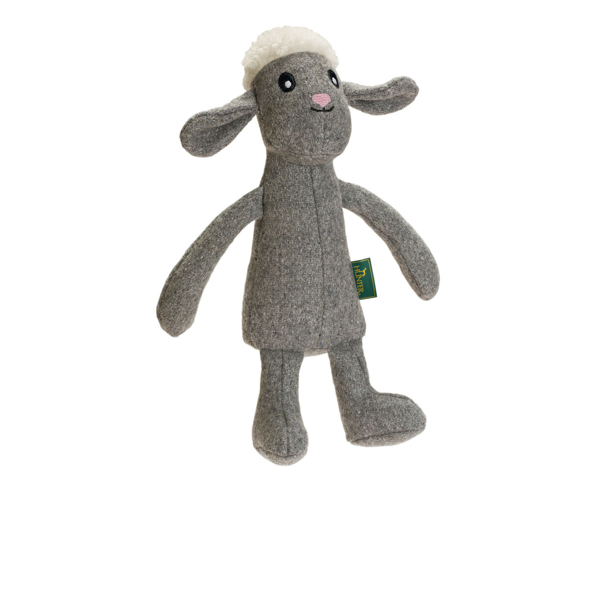 Soft toy for dogs Hunter Marle Grey Felt Polyester Recycled Polyester fibre Ship