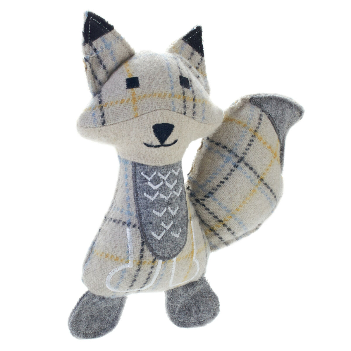 Soft toy for dogs Hunter Beige 100 % Recycled Fox Soft toy for dogs Hunter Beige 100 % Recycled Fox