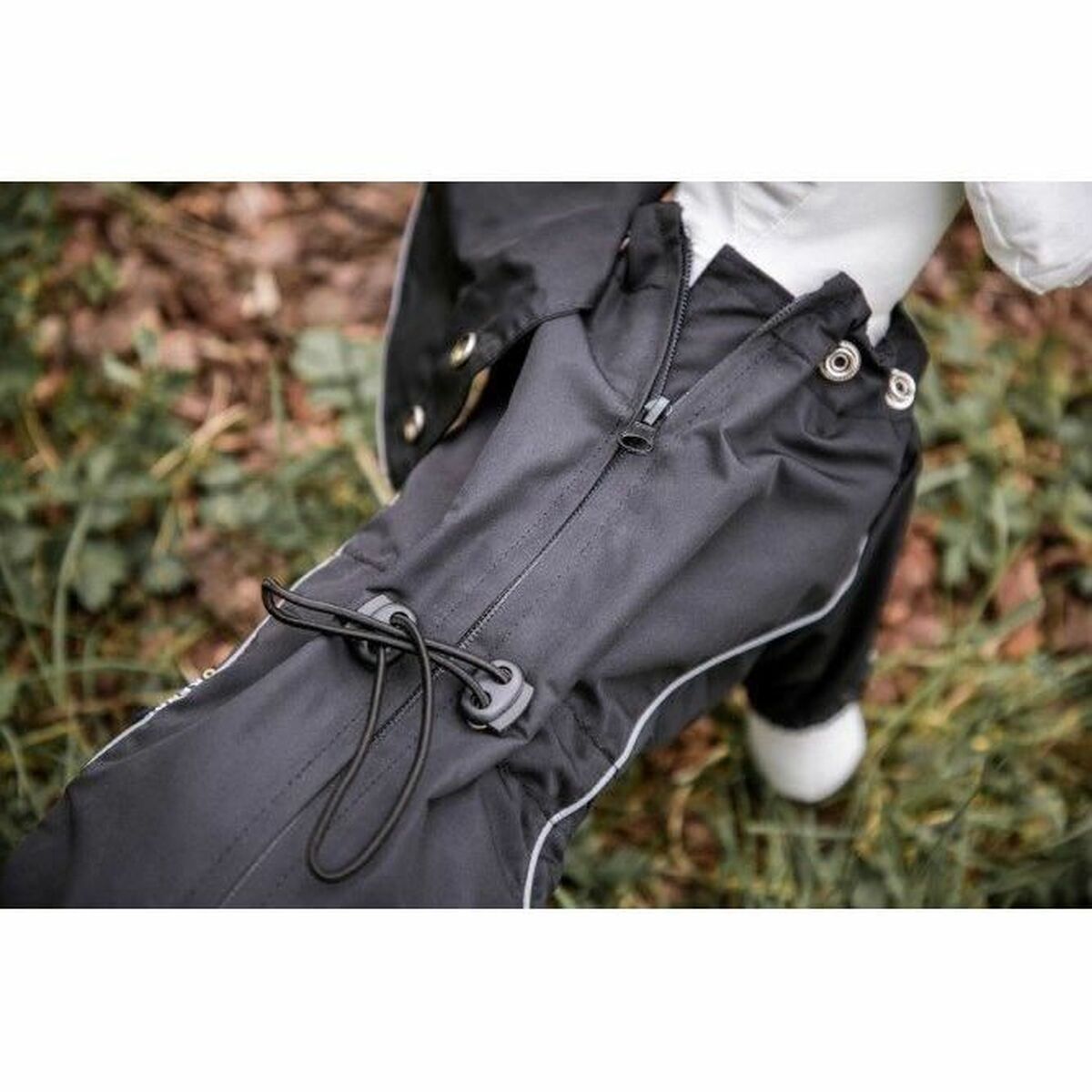 Dog raincoat Kerbl Black XL