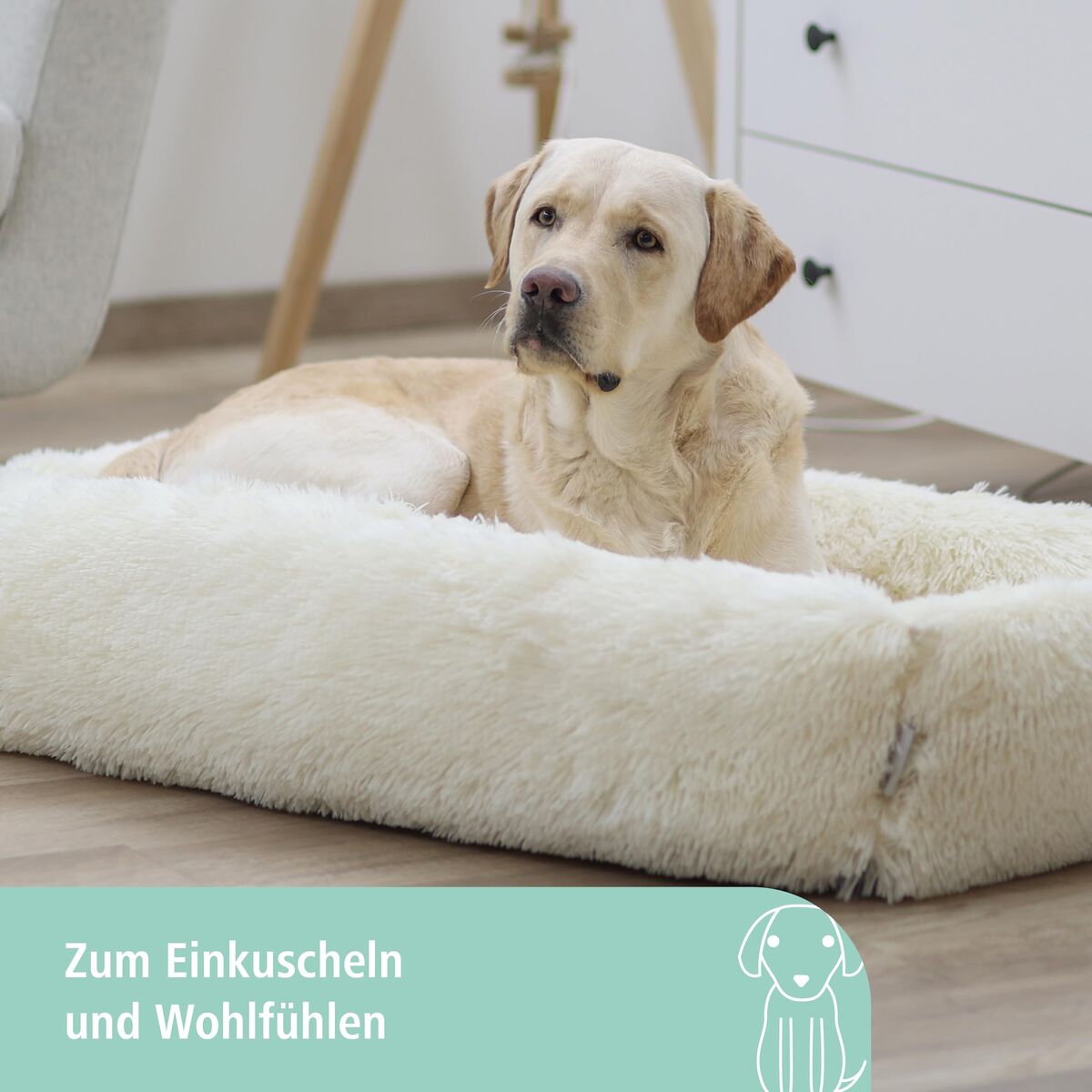 Dog Bed Kerbl Beige