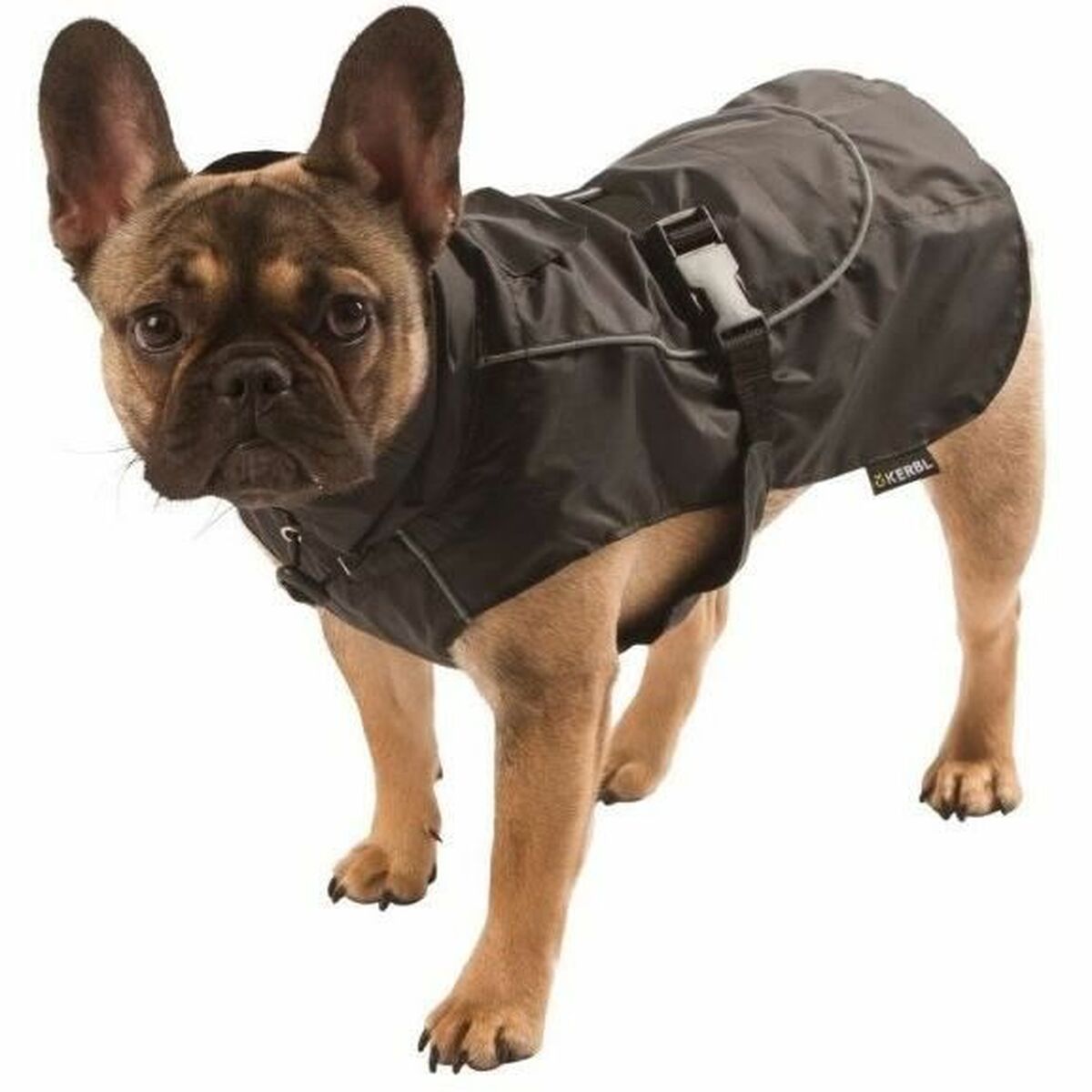 Dog raincoat Kerbl Black L 45 cm