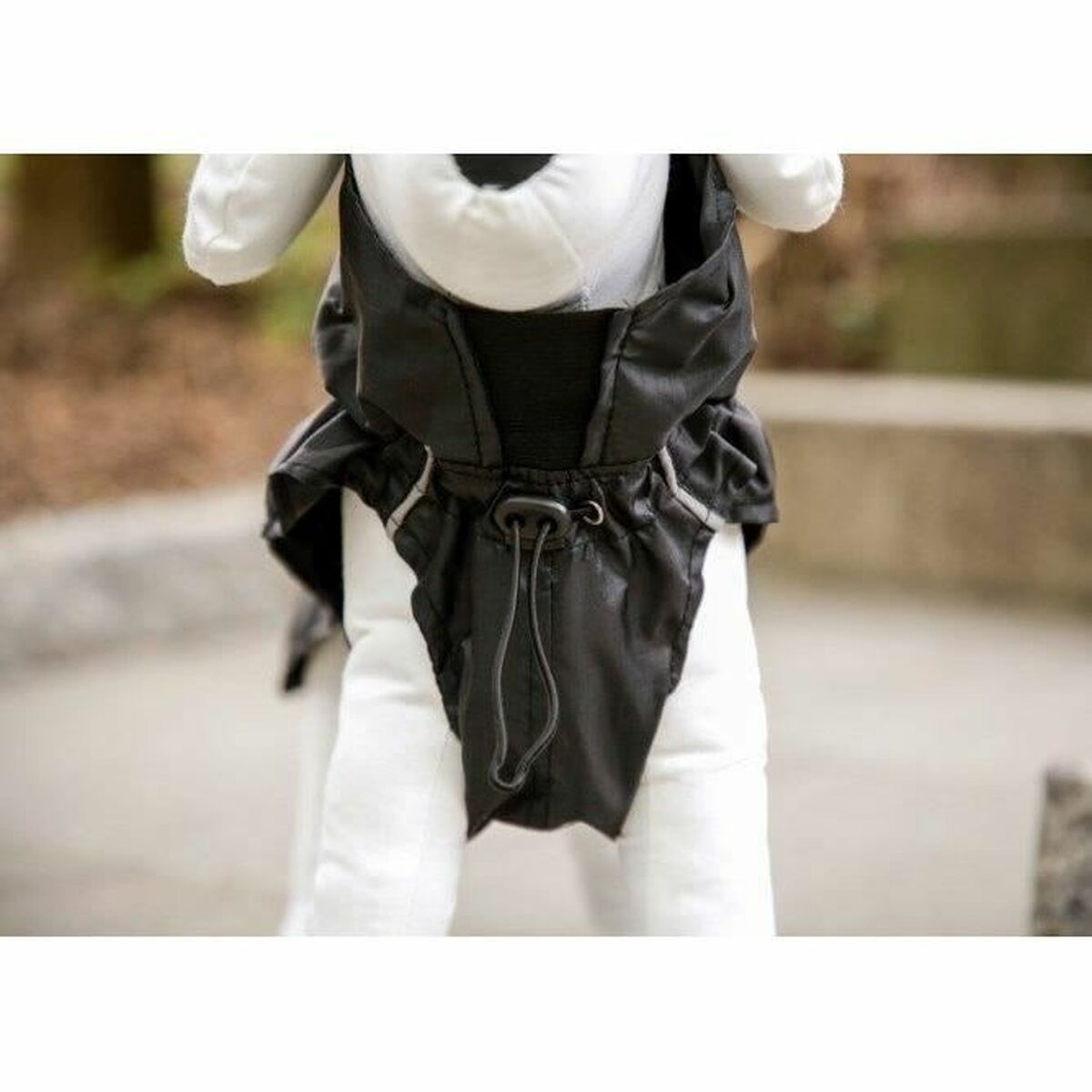 Dog raincoat Kerbl Black L 45 cm