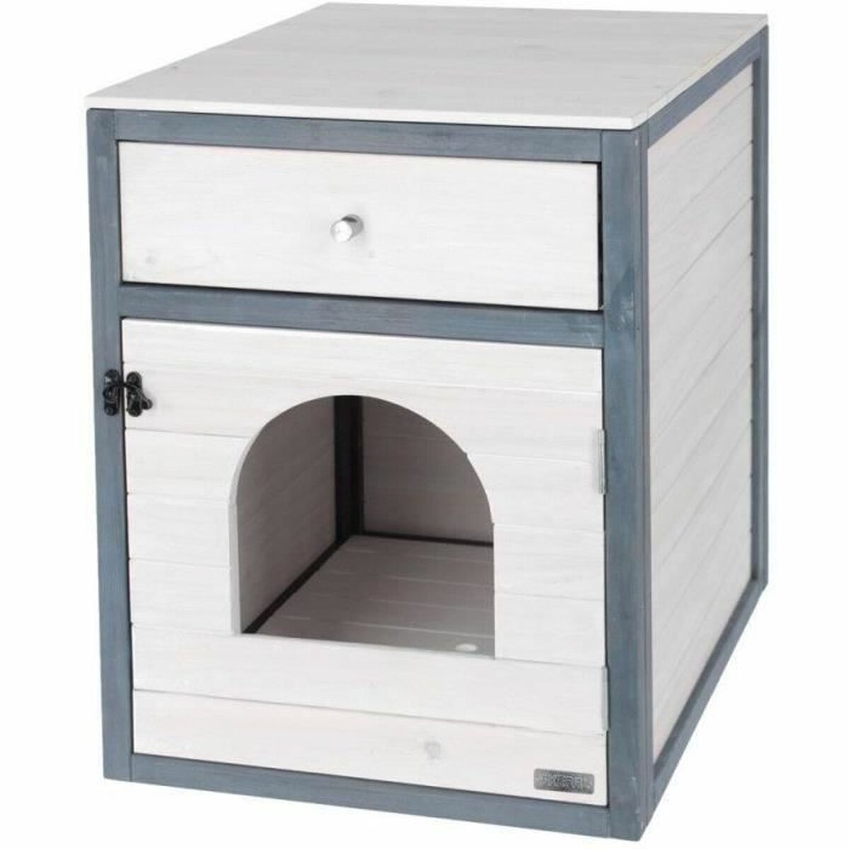 Cat Litter Box Kerbl Blue White Plastic Cat Litter Box Kerbl Blue White Plastic