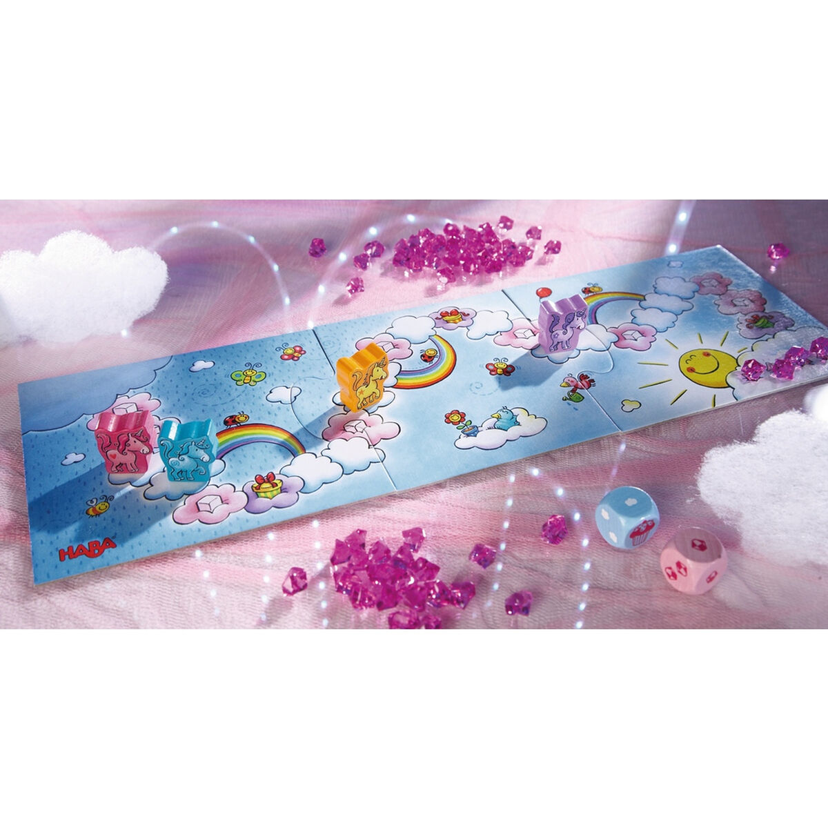 Board game HABA Unicorns in the clouds