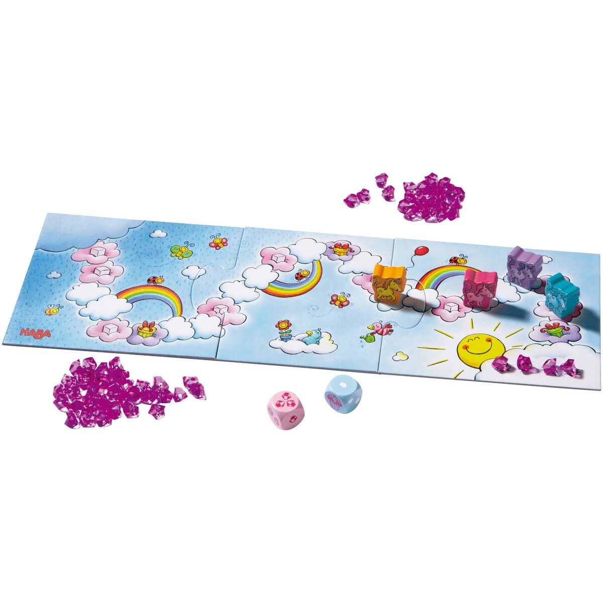 Board game HABA Unicorns in the clouds