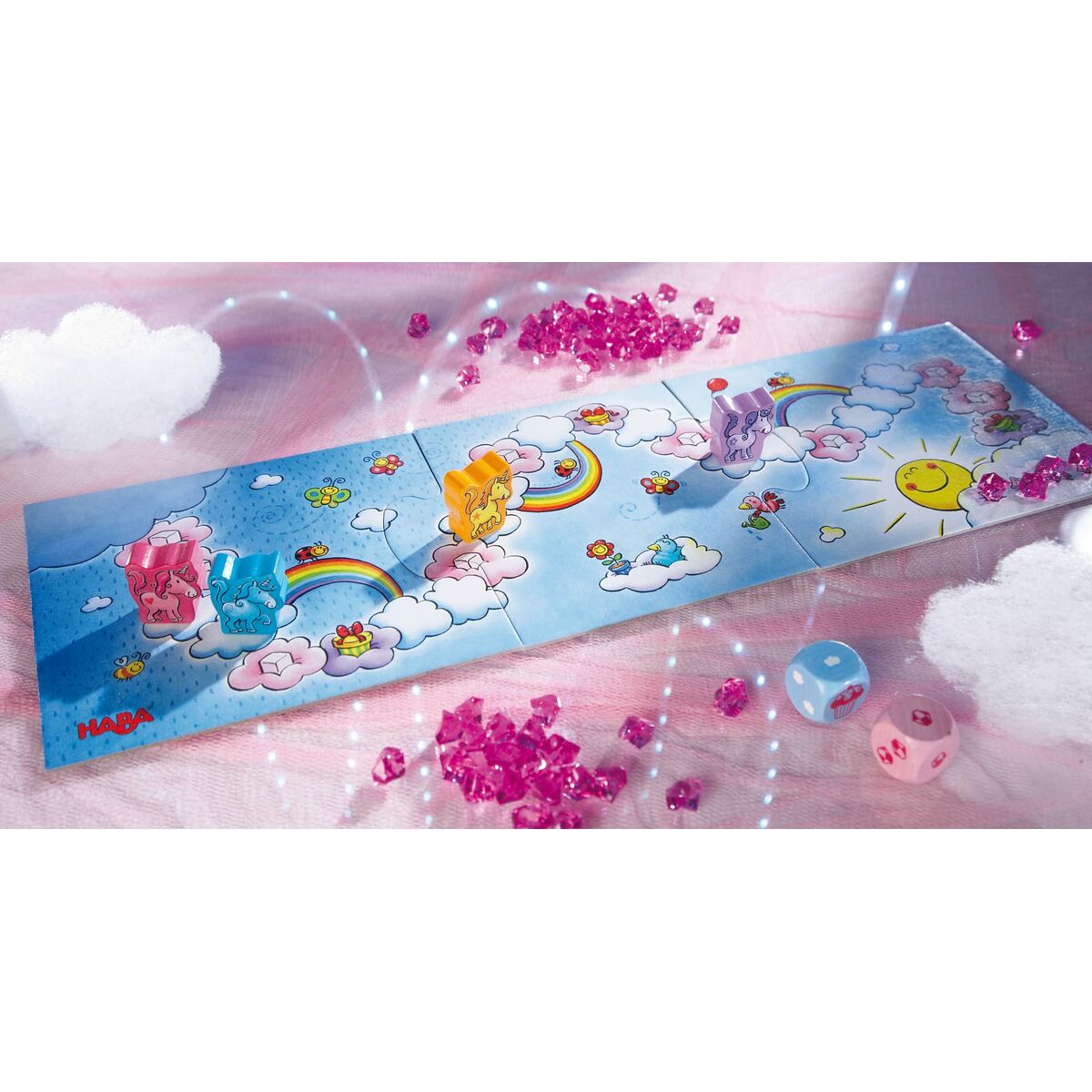 Board game HABA Unicorns in the clouds