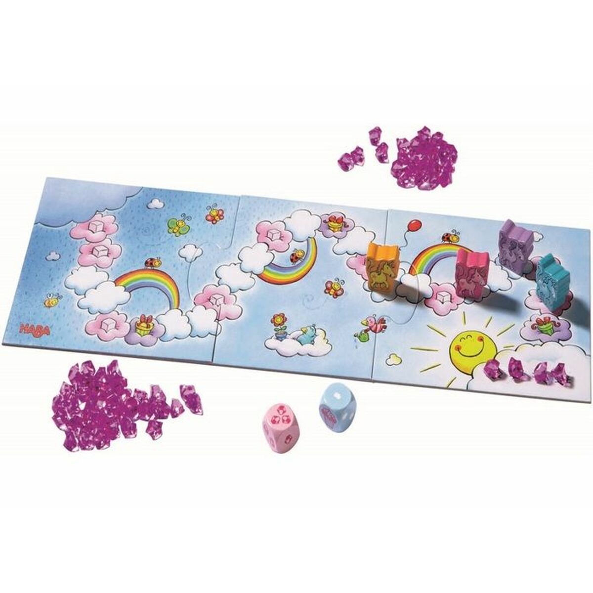 Board game HABA Unicorns in the clouds