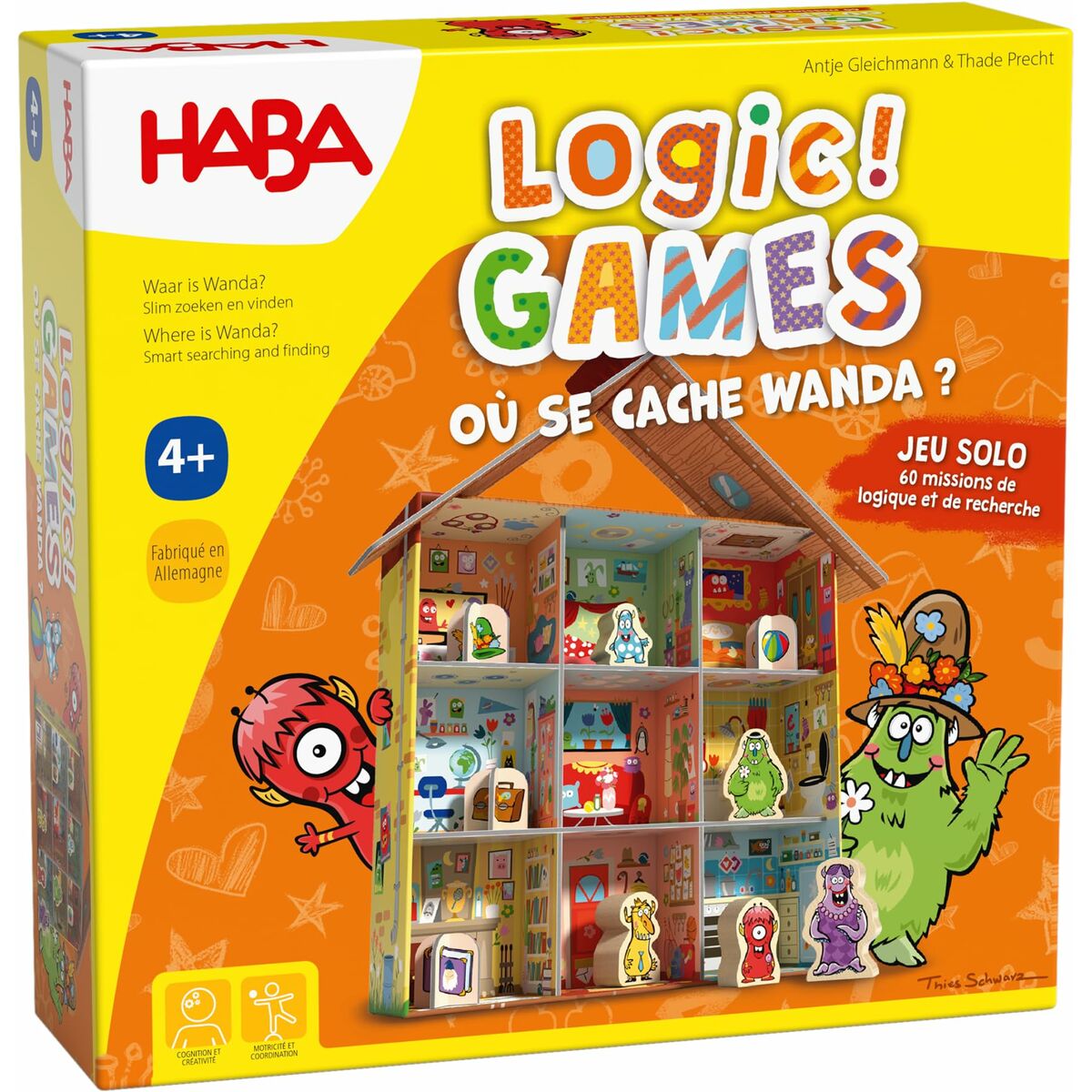 Board game HABA Logic Games – Where is Wanda?