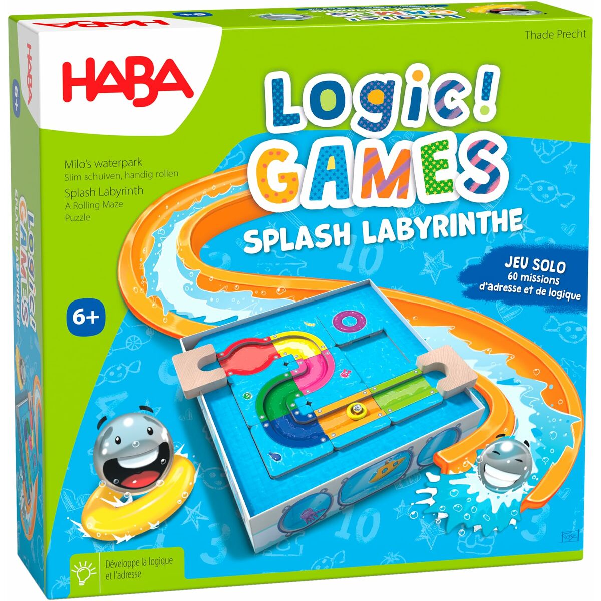 Board game HABA Logic Games – Splash Labyrinth
