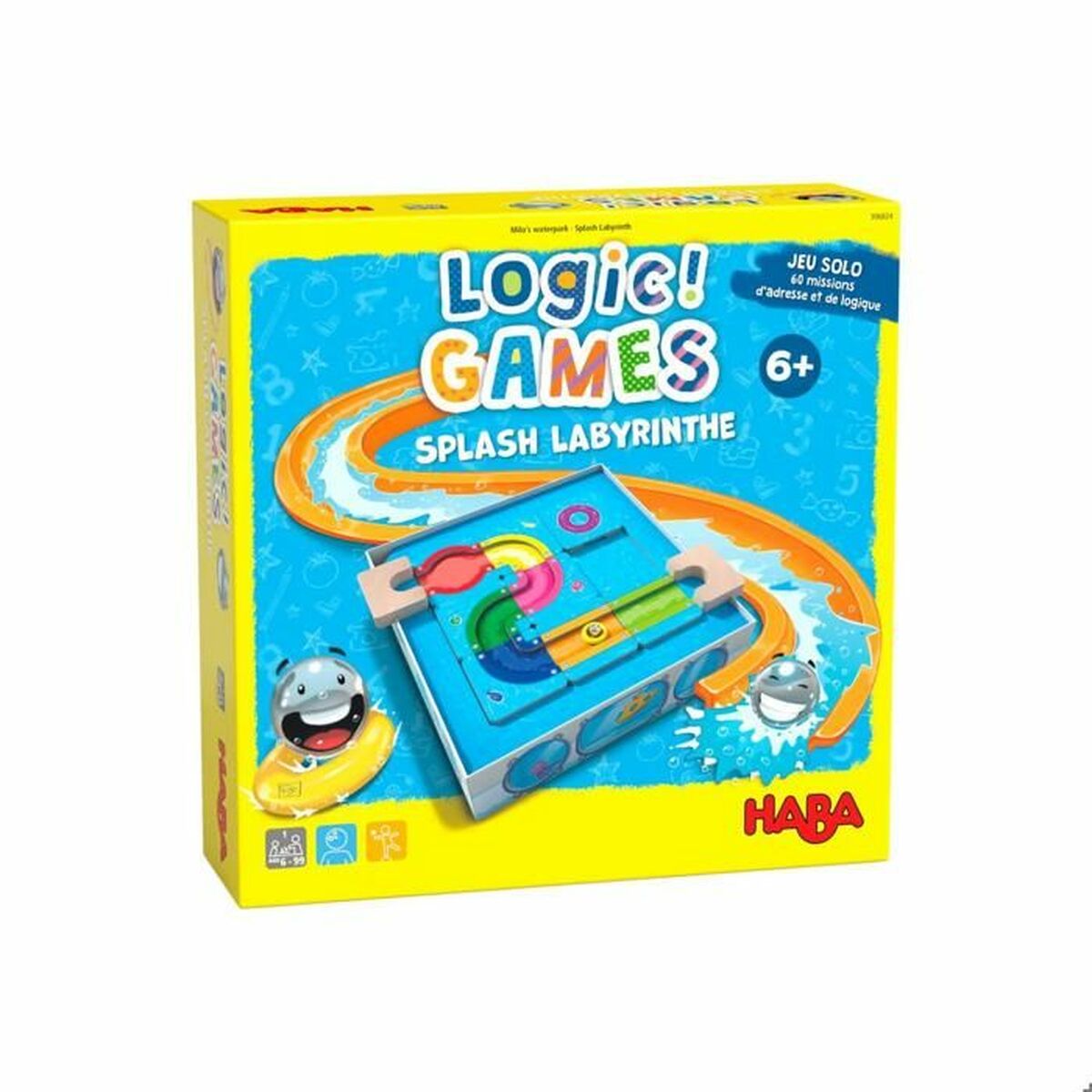 Board game HABA Logic Games – Splash Labyrinth