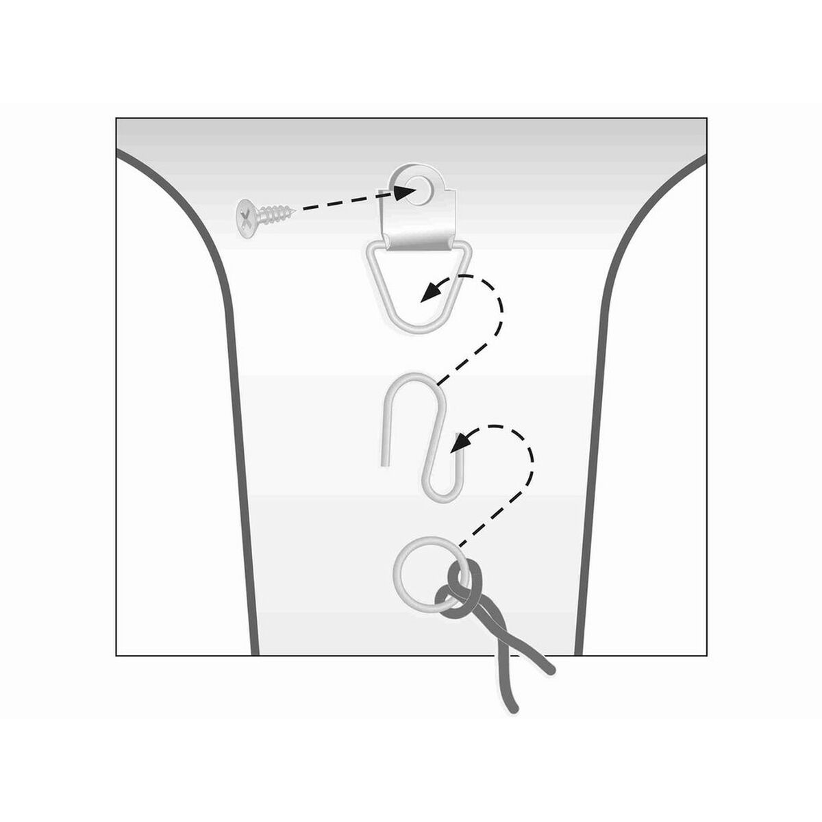 Safety net Trixie Black 120 × 100 CM