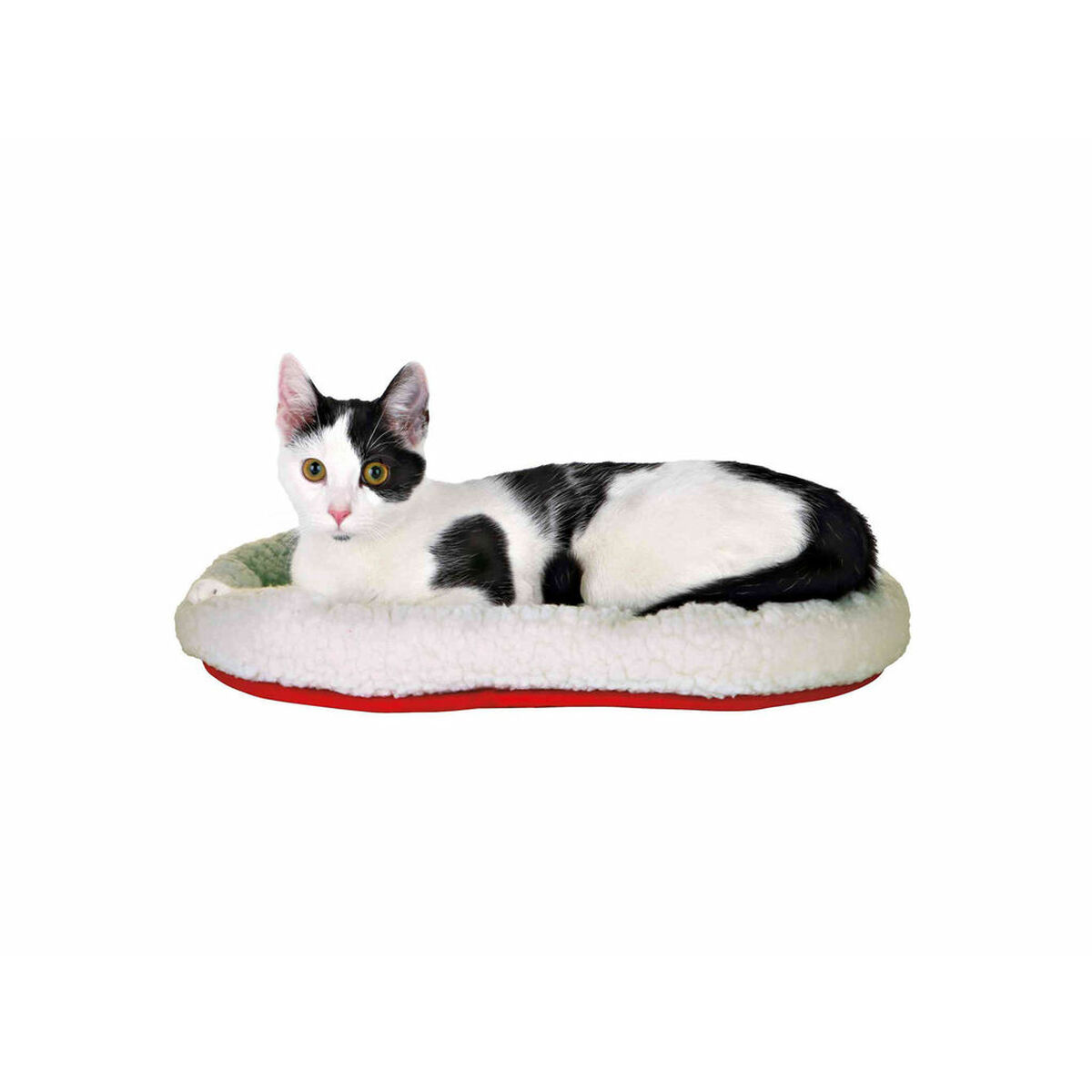 Cat Bed Trixie White Red 47 × 38 cm Cat Bed Trixie White Red 47 × 38 cm