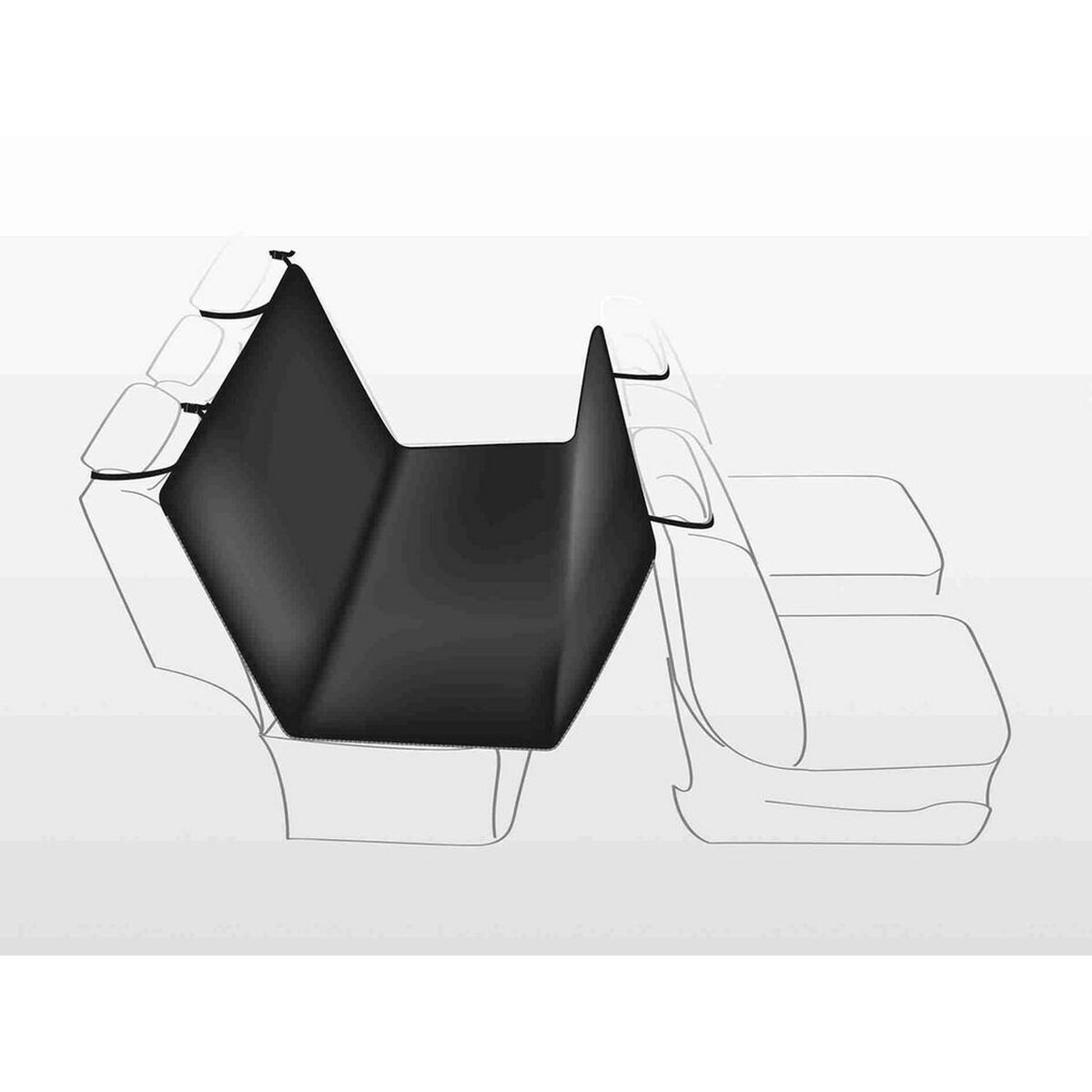 Individual Protective Car Seat Cover for Pets Trixie Individual Protective Car Seat Cover for Pets Trixie