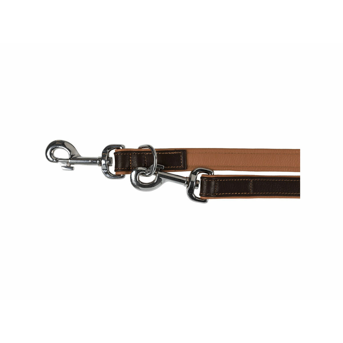 Adjustable dog leash Trixie Brown Light brown M/L 2 m Adjustable dog leash Trixie Brown Light brown M/L 2 m