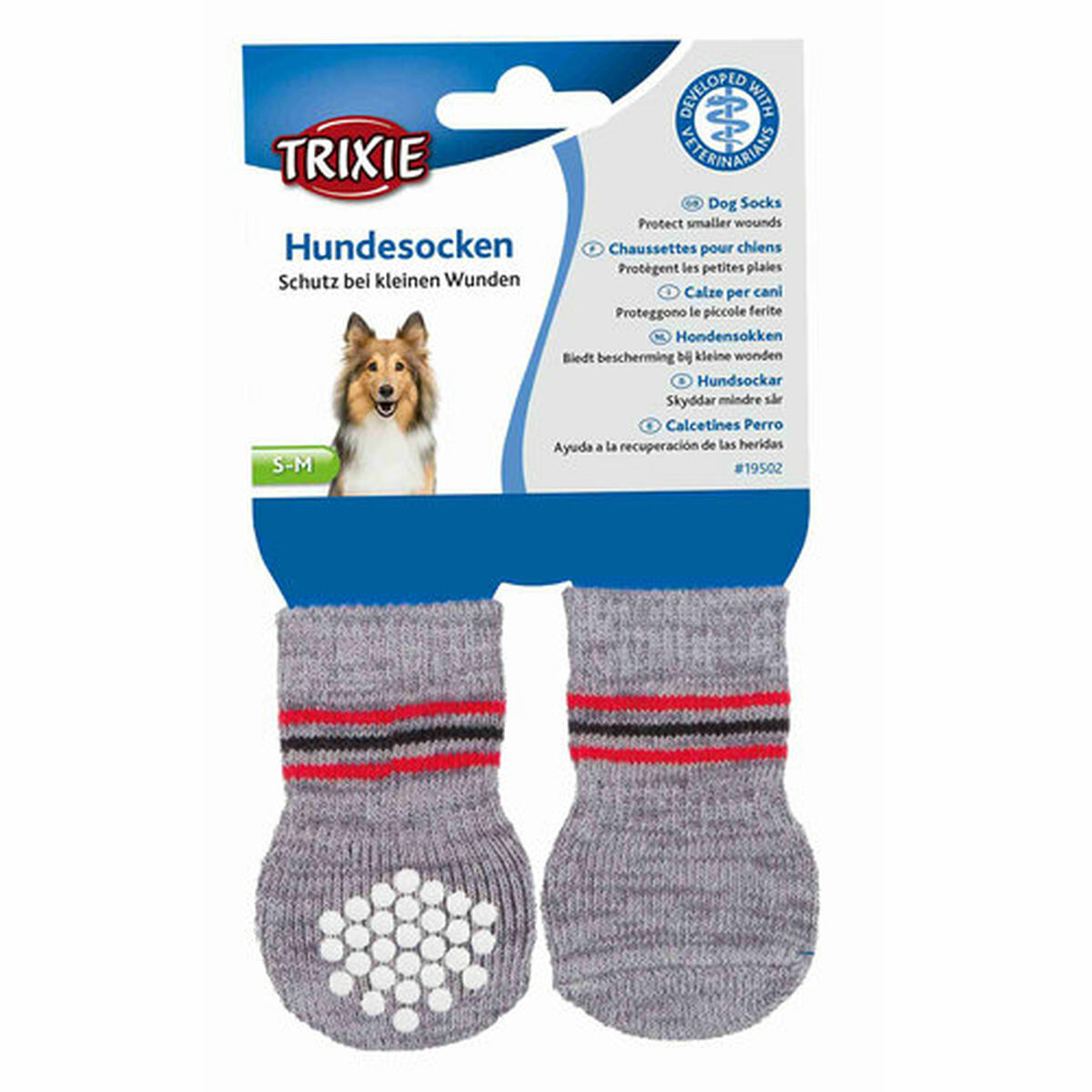 Socks Trixie Grey XL Dog