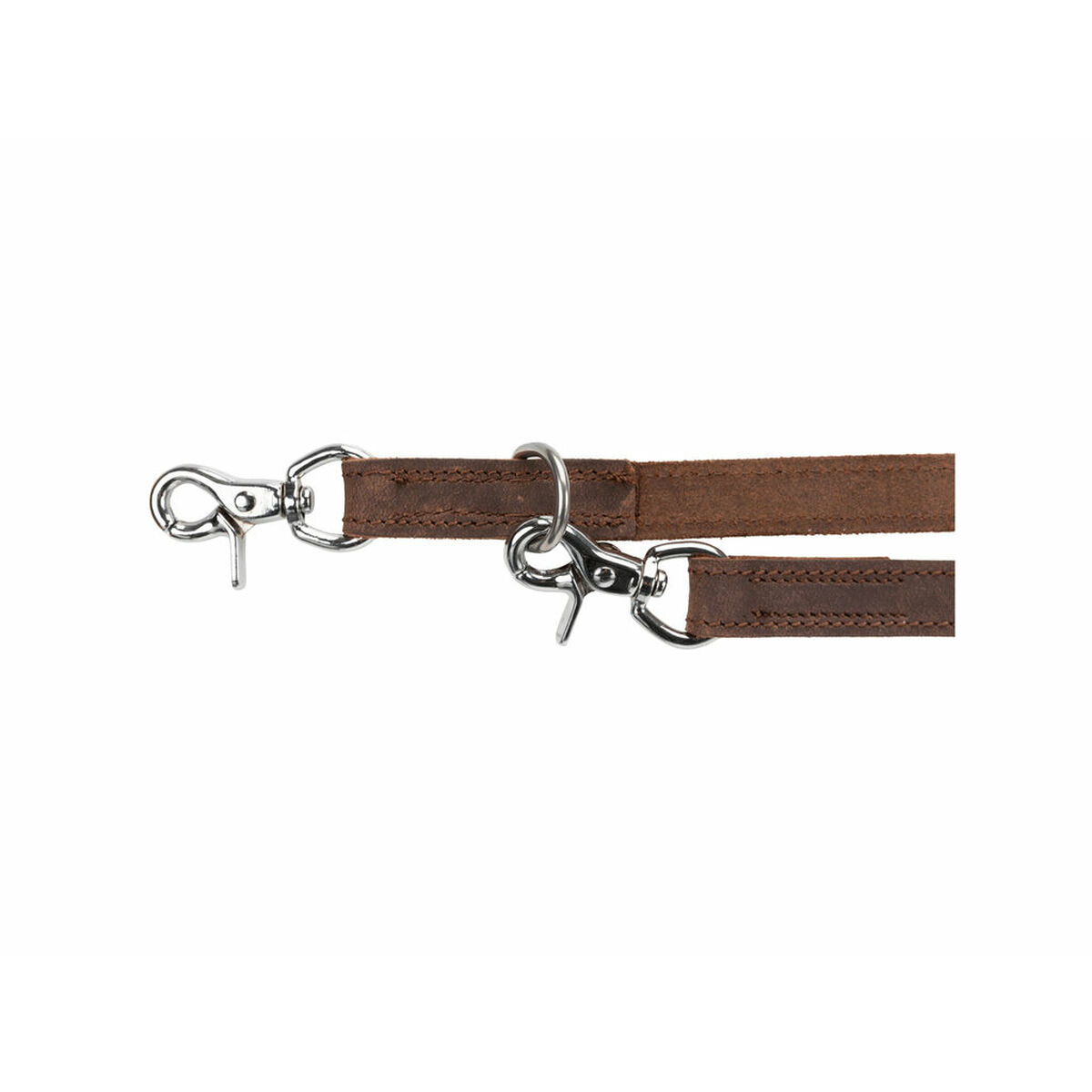 Adjustable dog leash Trixie Rustic Dark brown 2 m L/XL Adjustable dog leash Trixie Rustic Dark brown 2 m L/XL