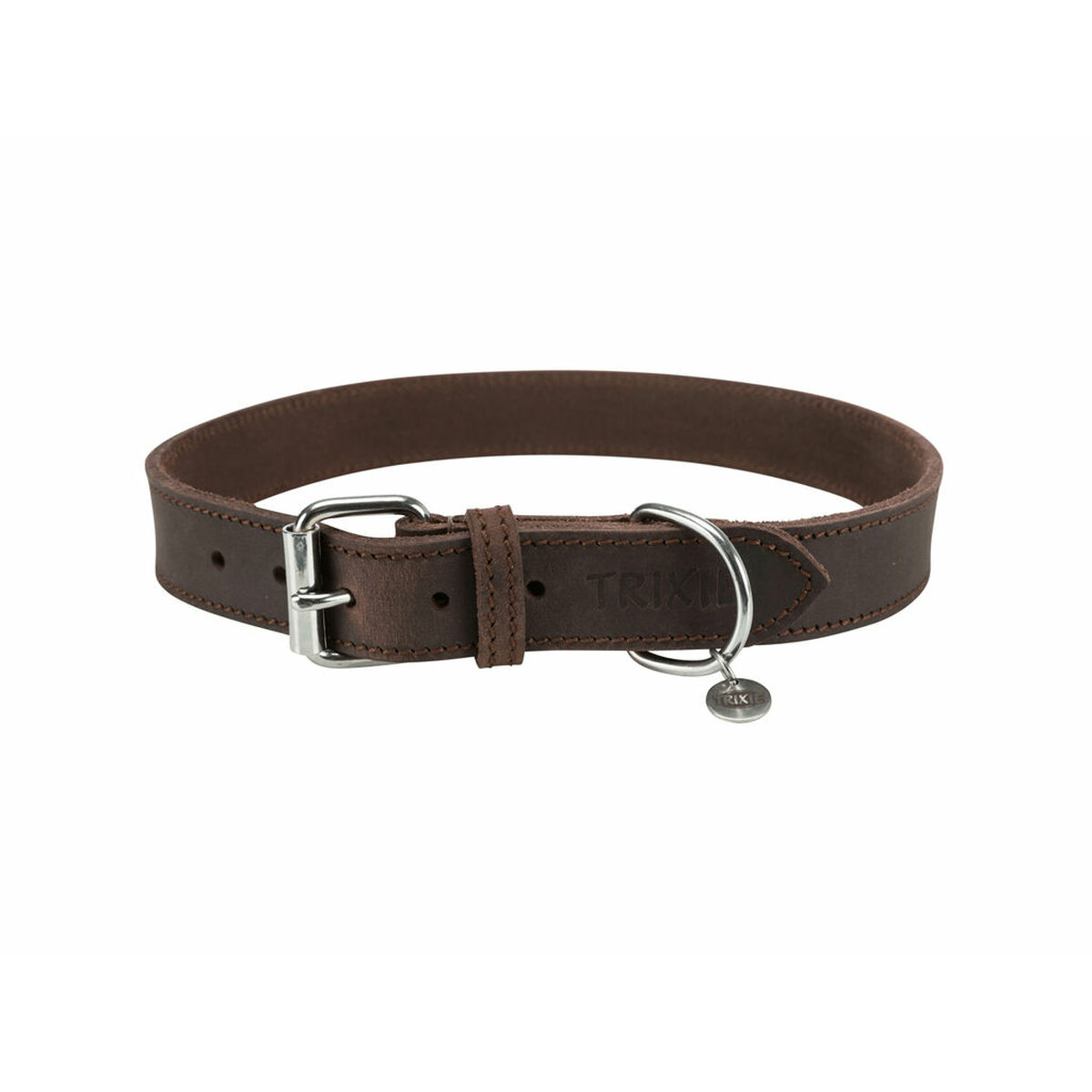 Dog collar Trixie Dark brown L/XL 57-66 cm 57- 66 cm Dog collar Trixie Dark brown L/XL 57-66 cm 57- 66 cm