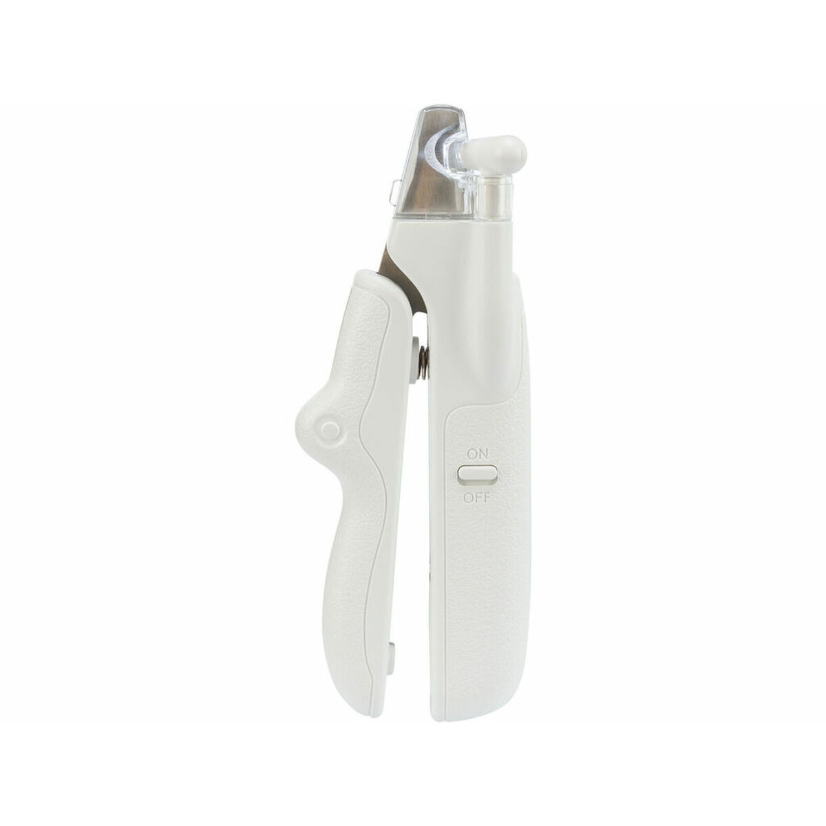 Pet Nail Clippers with LED Trixie Stainless steel Plastic 15 cm White