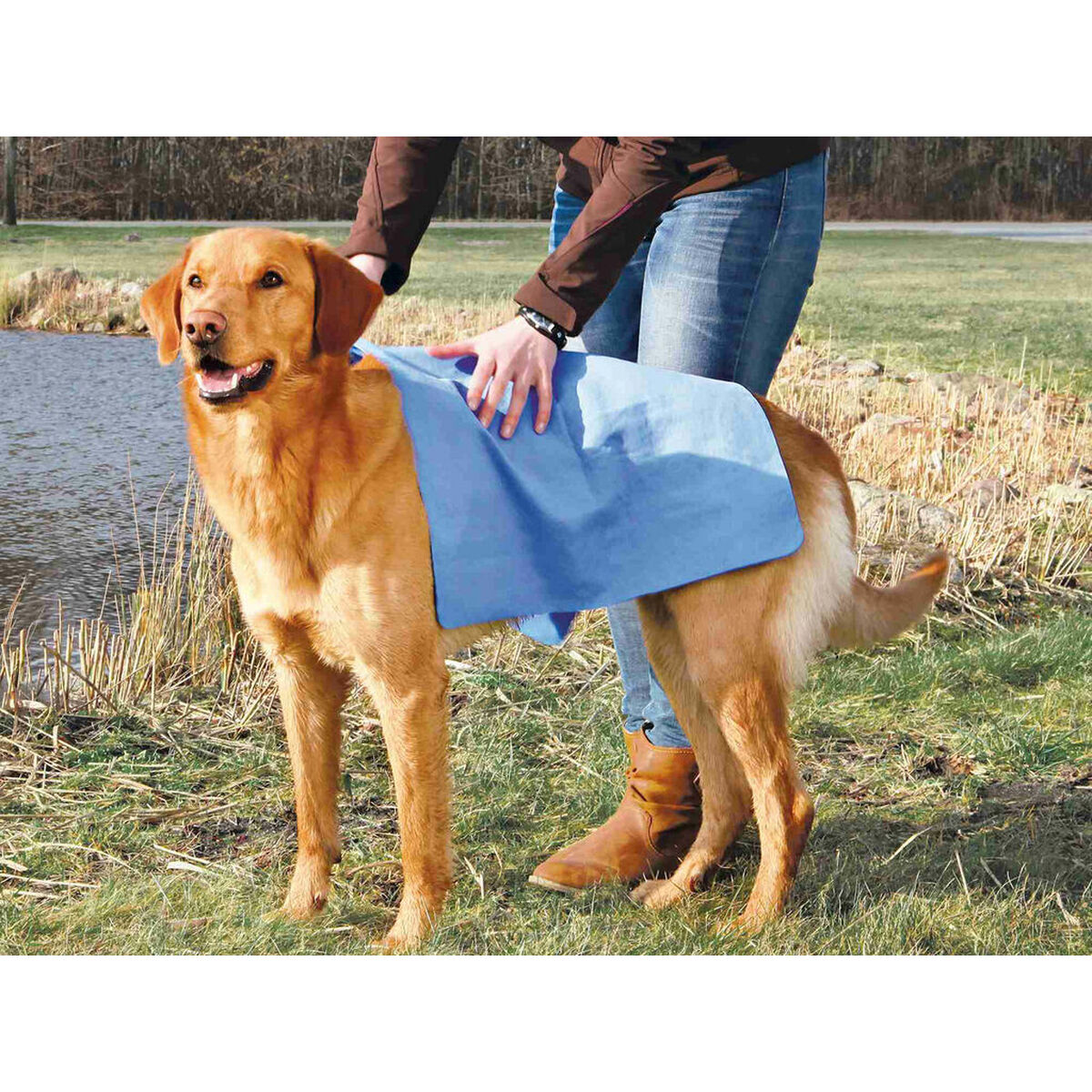 Towel Trixie Blue 66 x 43 cm