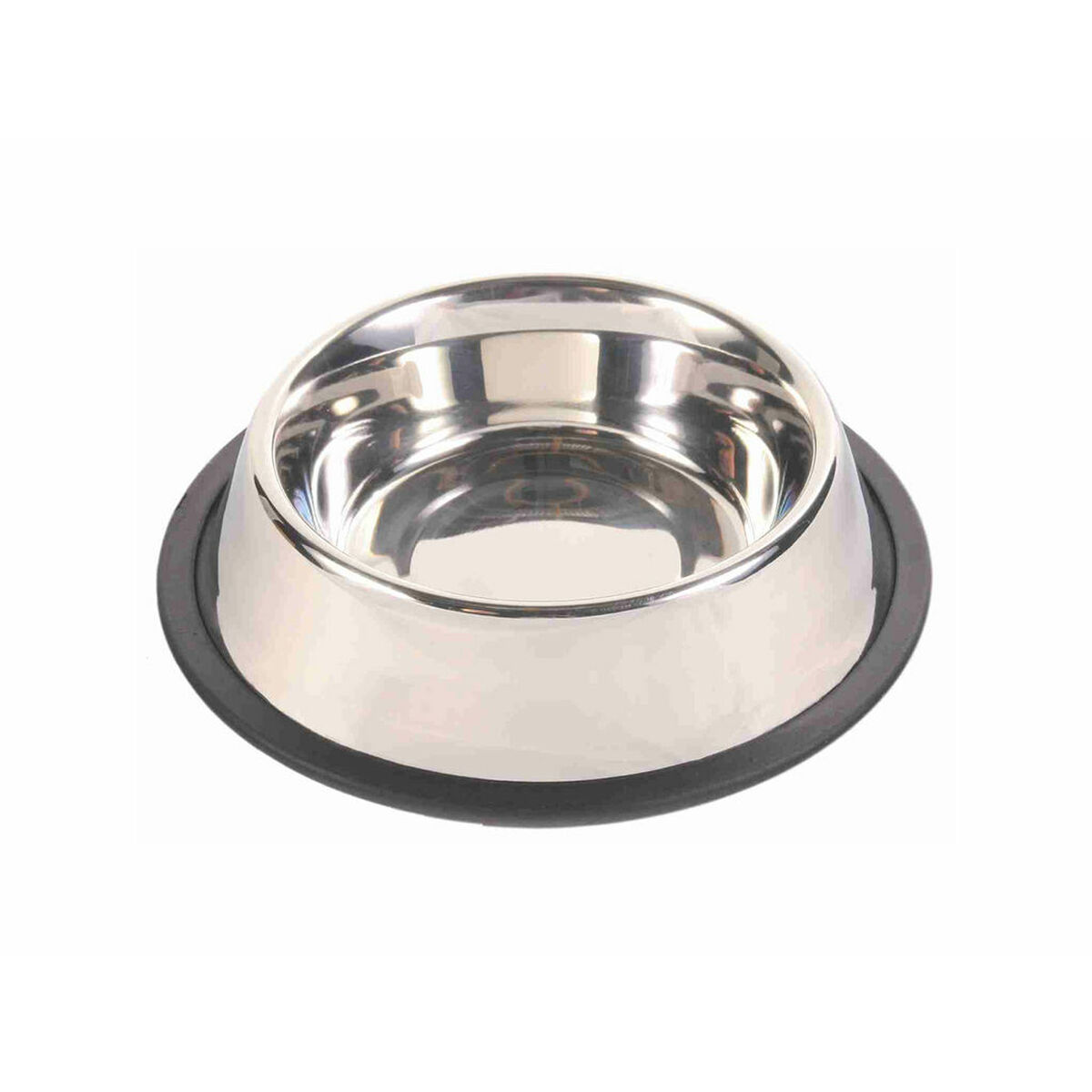 Pet feeding dish Trixie 24853 Black/Silver Stainless steel Pet feeding dish Trixie 24853 Black/Silver Stainless steel