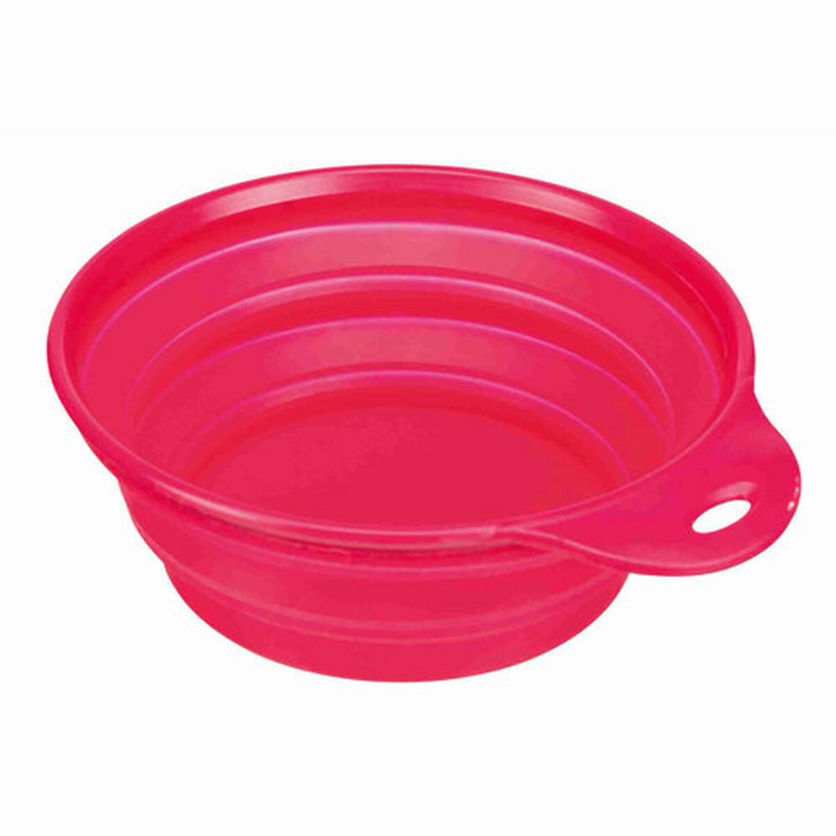 Folding Pet Bowl Trixie Travel Silicone 1 L Green