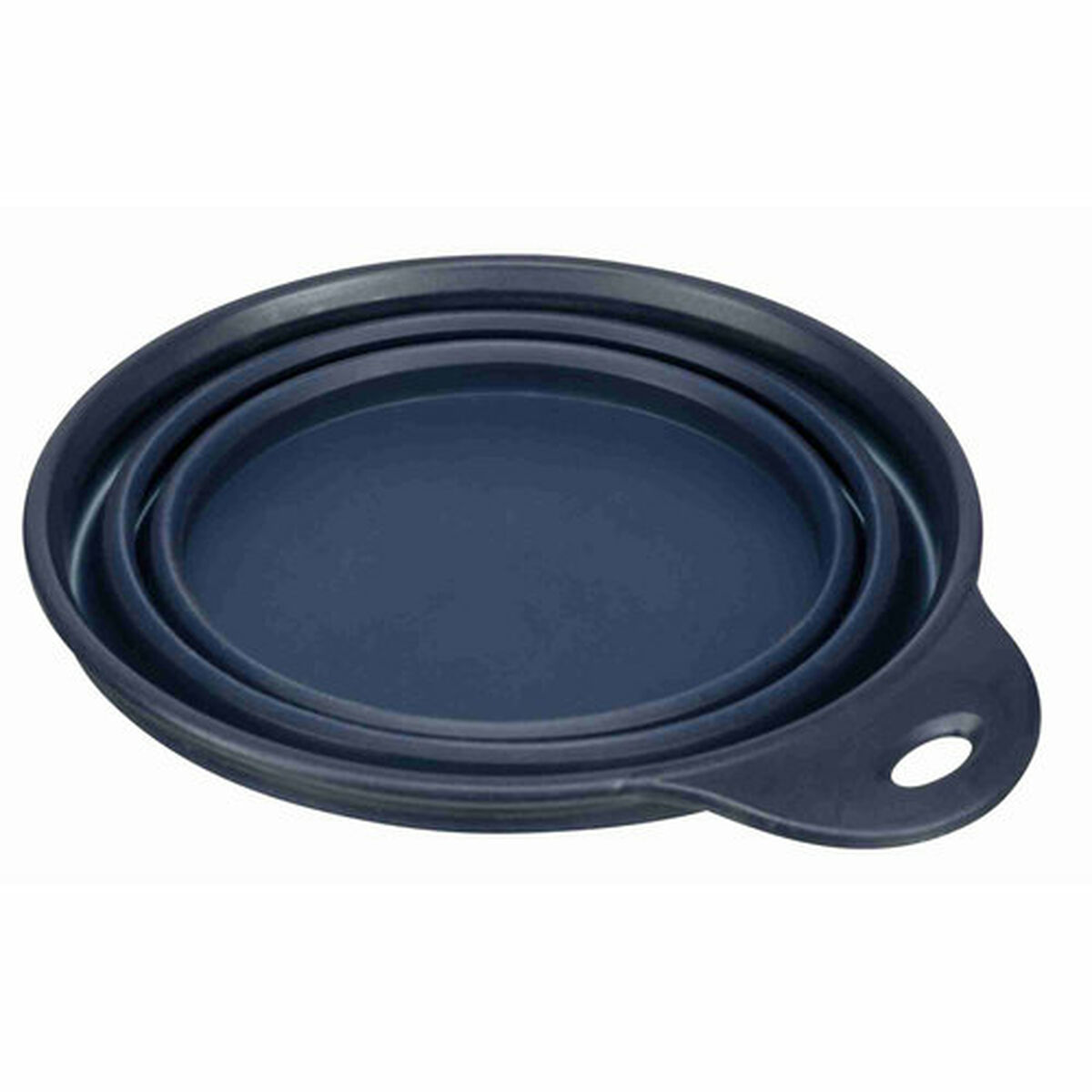 Folding Pet Bowl Trixie Travel Silicone 1 L Green