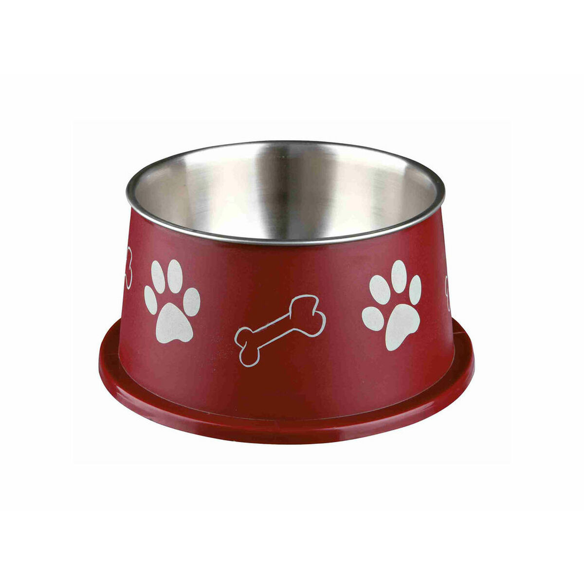 Dog Feeder Trixie Stainless steel 900 ml Dog Feeder Trixie Stainless steel 900 ml