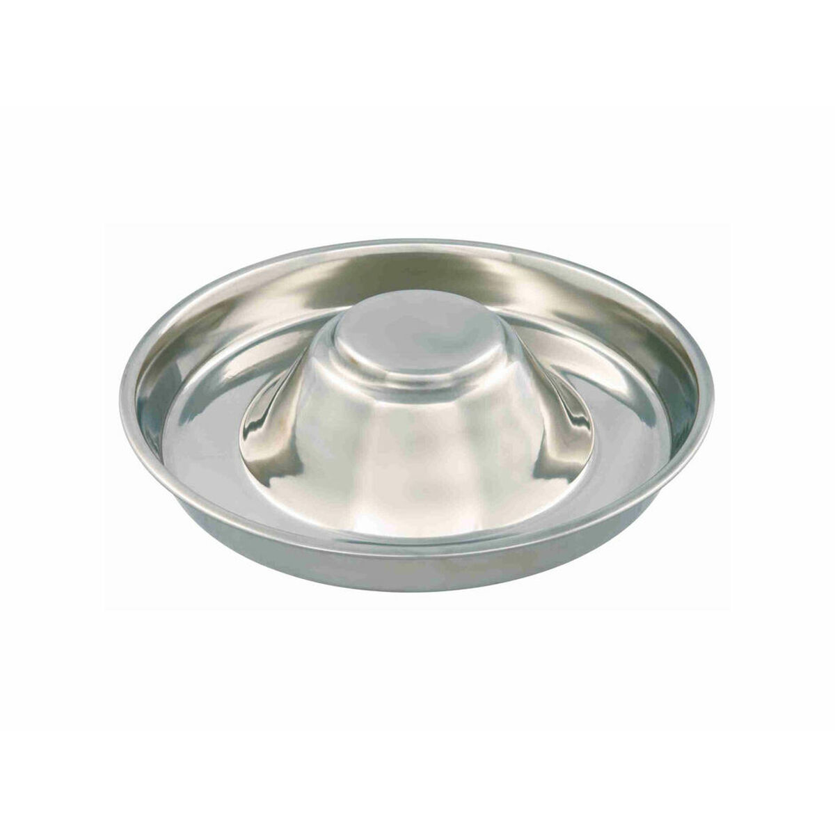 Pet feeding dish Trixie Stainless steel 1,4 L Silver Pet feeding dish Trixie Stainless steel 1,4 L Silver