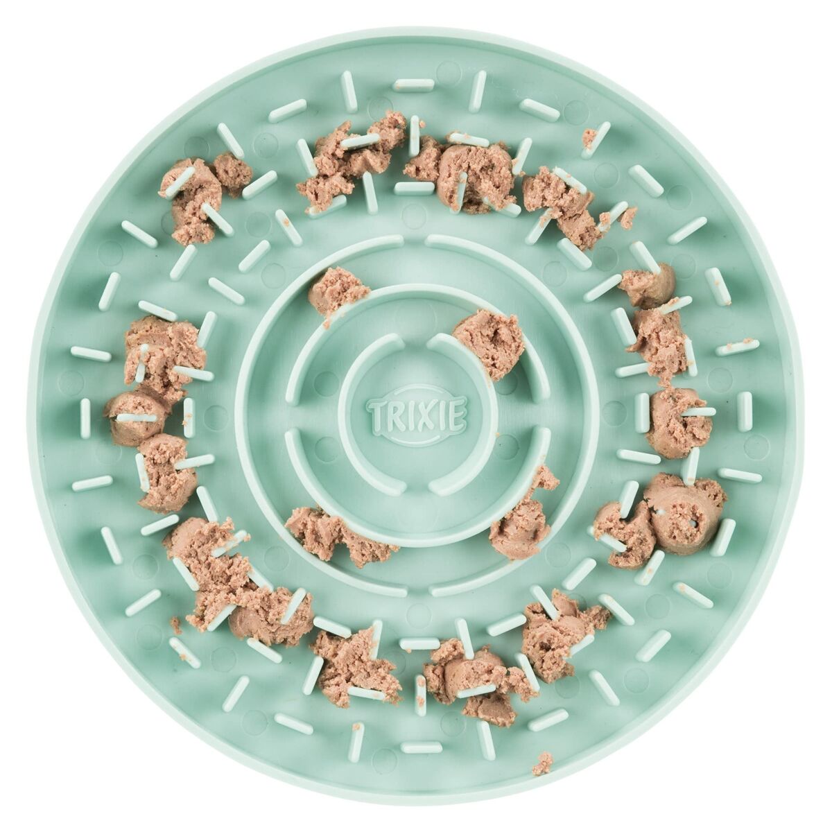 Pet feeding dish Trixie Junior Licking Green Mint