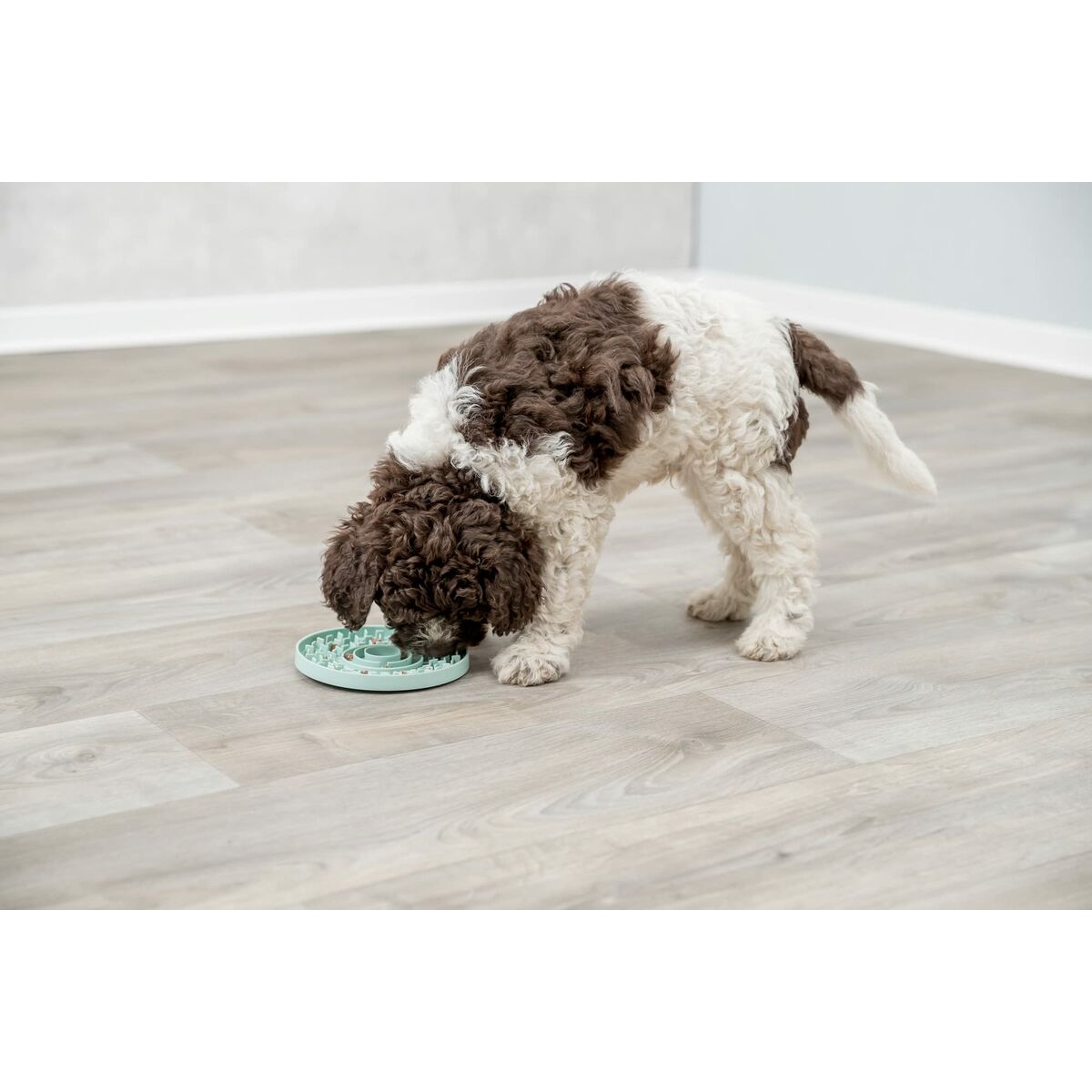 Pet feeding dish Trixie Junior Licking Green Mint