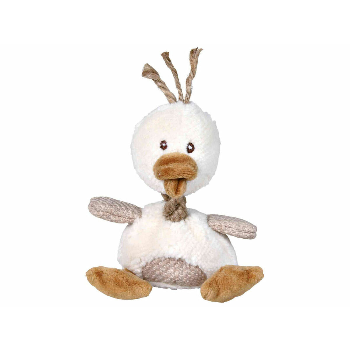 Soft toy for dogs Trixie Polyester Plush Cotton Duck 15 cm Soft toy for dogs Trixie Polyester Plush Cotton Duck 15 cm