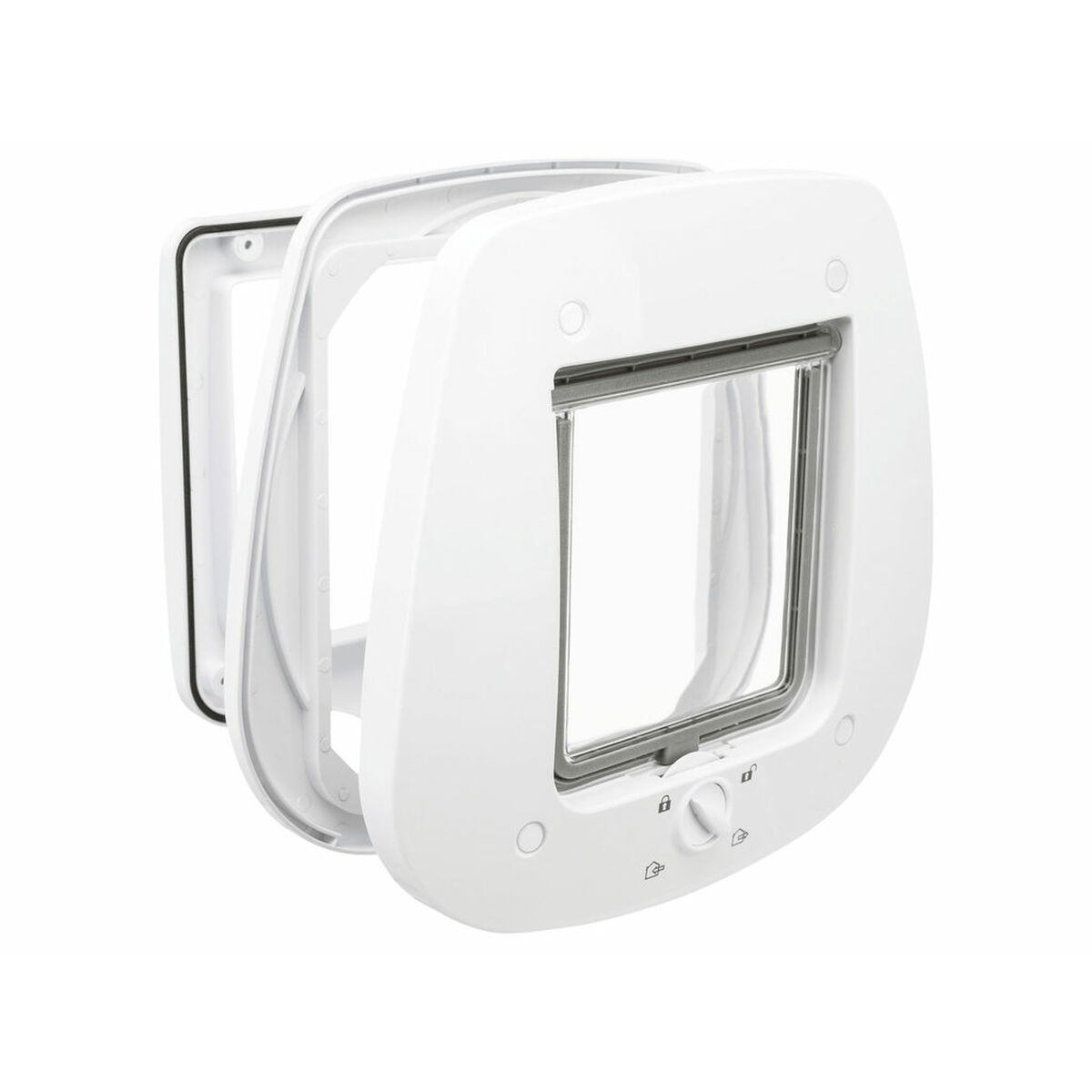 Cat Flap Trixie White Plastic 27 × 26 CM