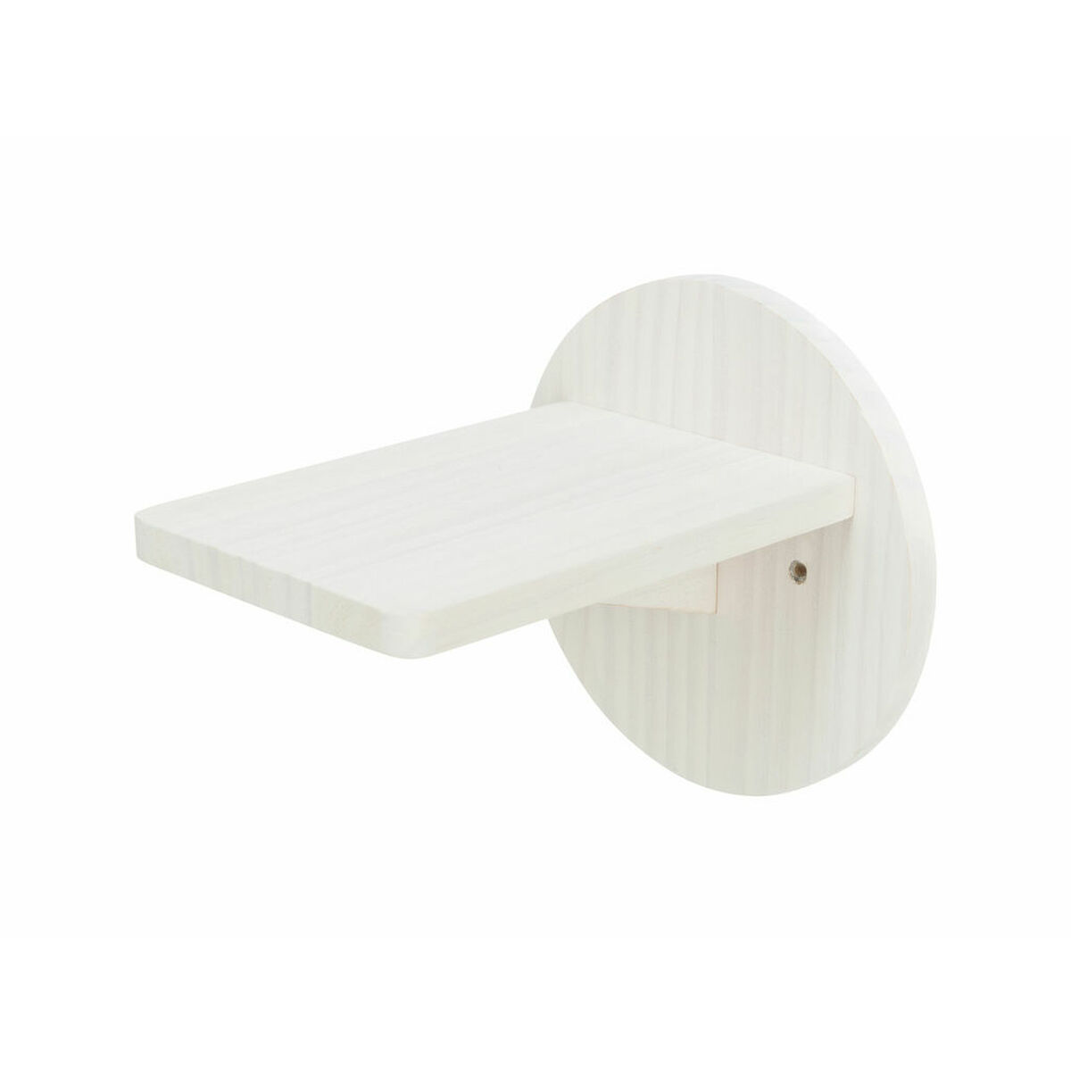 Wall Bracket Trixie White Wood Ø 19 × 22 CM