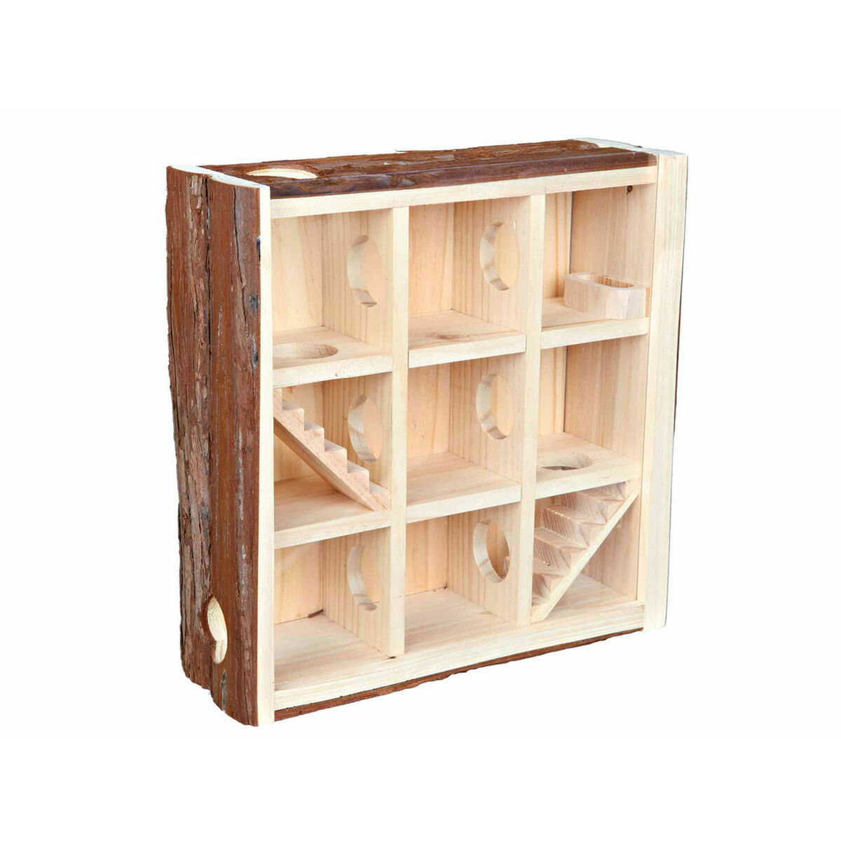 Toy for Rodents Trixie Wood 30 × 30 × 10 CM Toy for Rodents Trixie Wood 30 × 30 × 10 CM