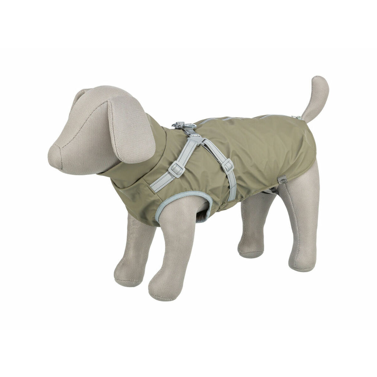 Dog Coat Trixie Green Olive XXS
