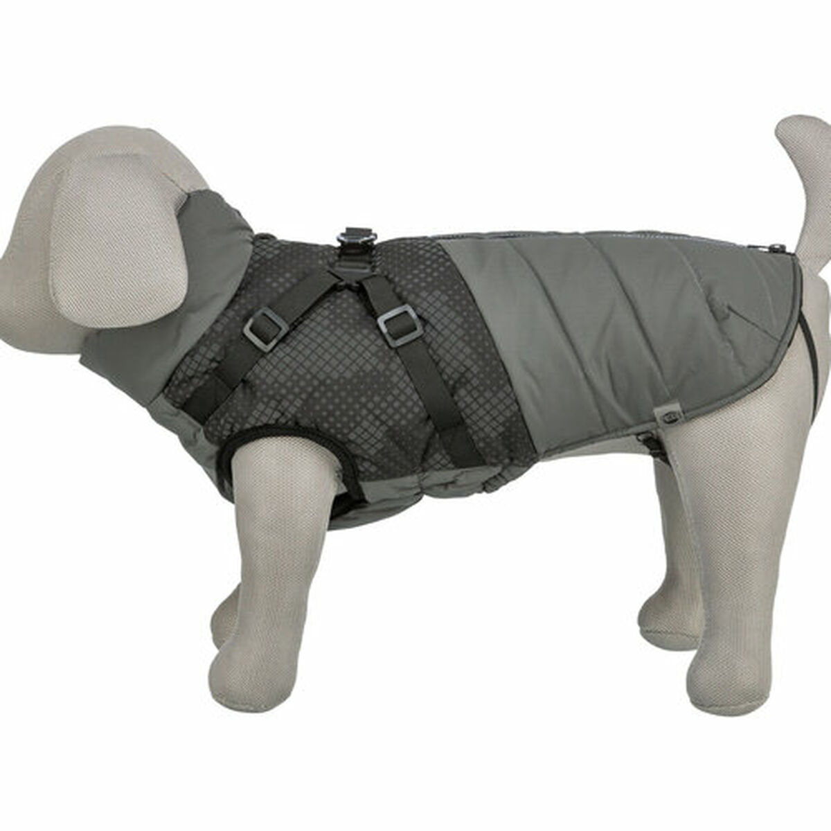Dog Coat Trixie Pontis Reflect Grey XXS
